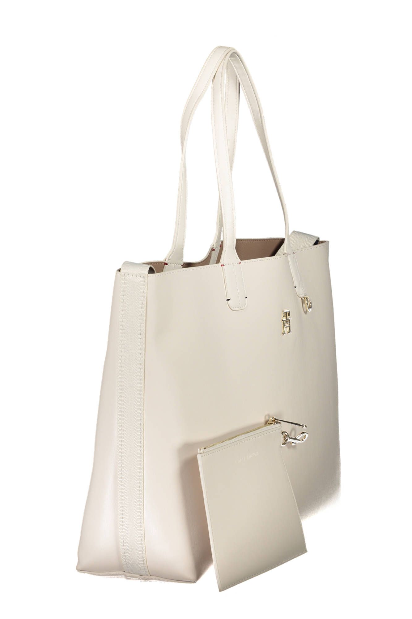 2381204.jpg White Polyurethane Women Handbag - Image 3