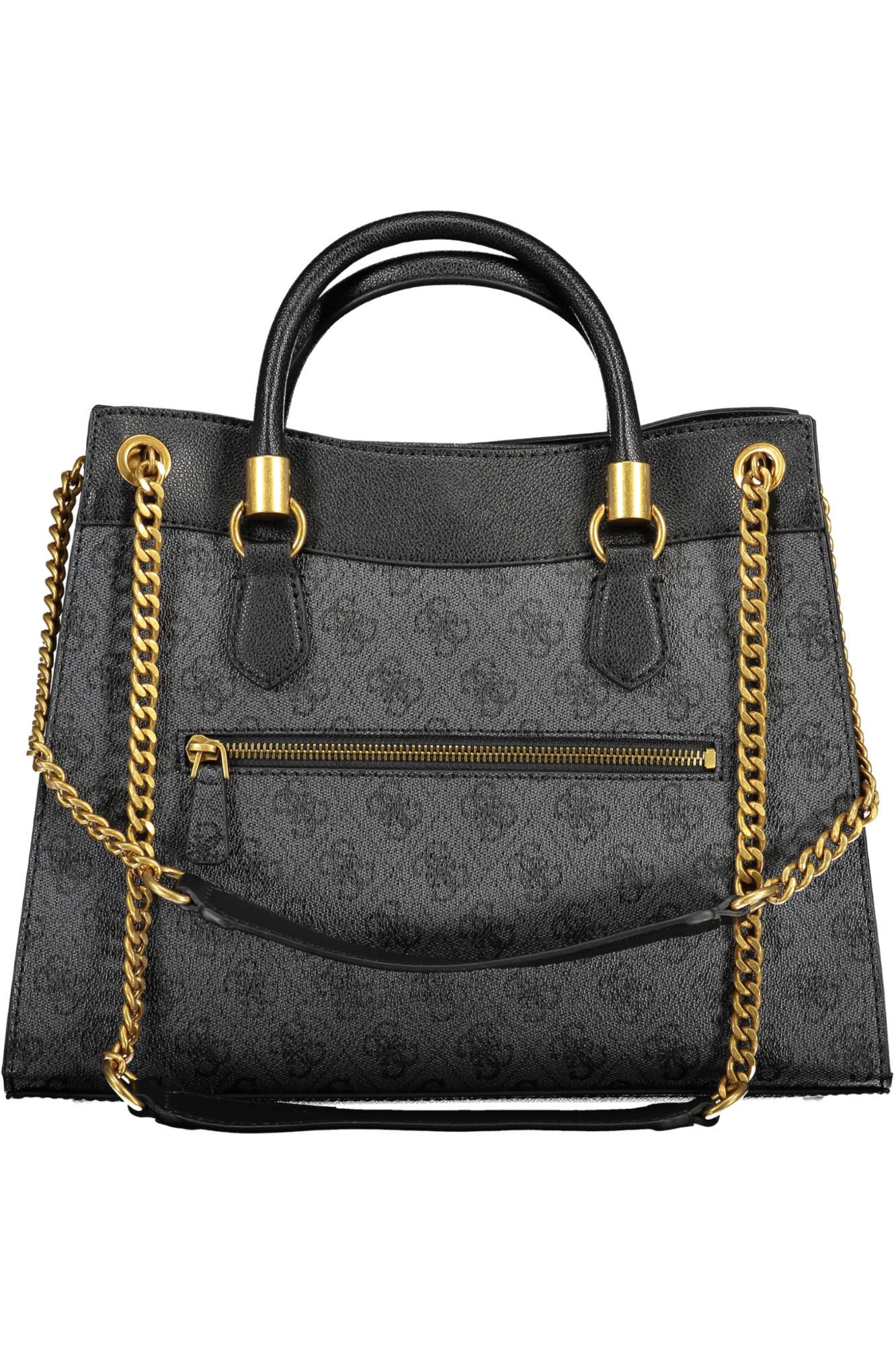 2392779.jpg Black Polyurethane Women Handbag - Image 2