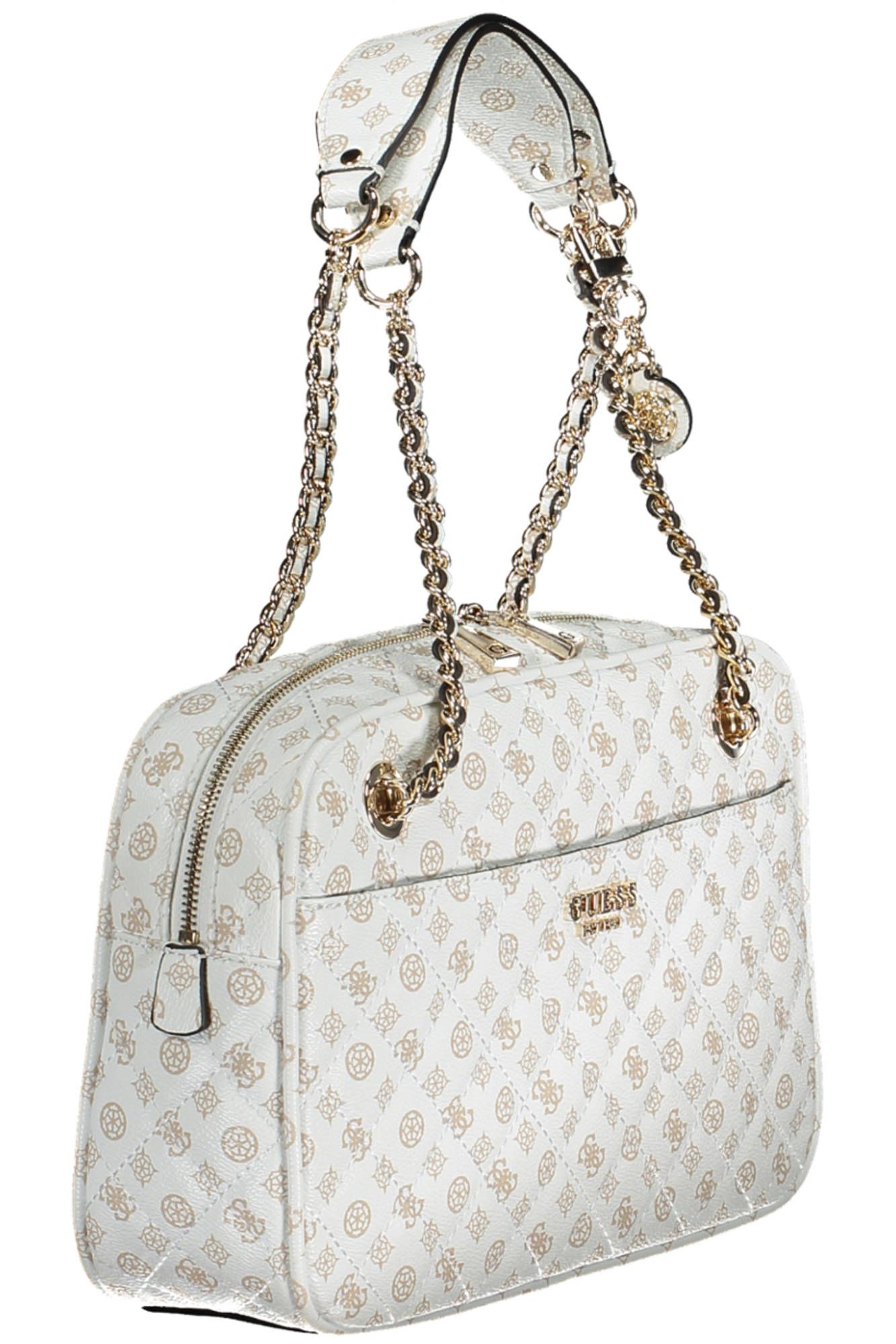 2394523.jpg White Polyurethane Women Handbag - Image 3