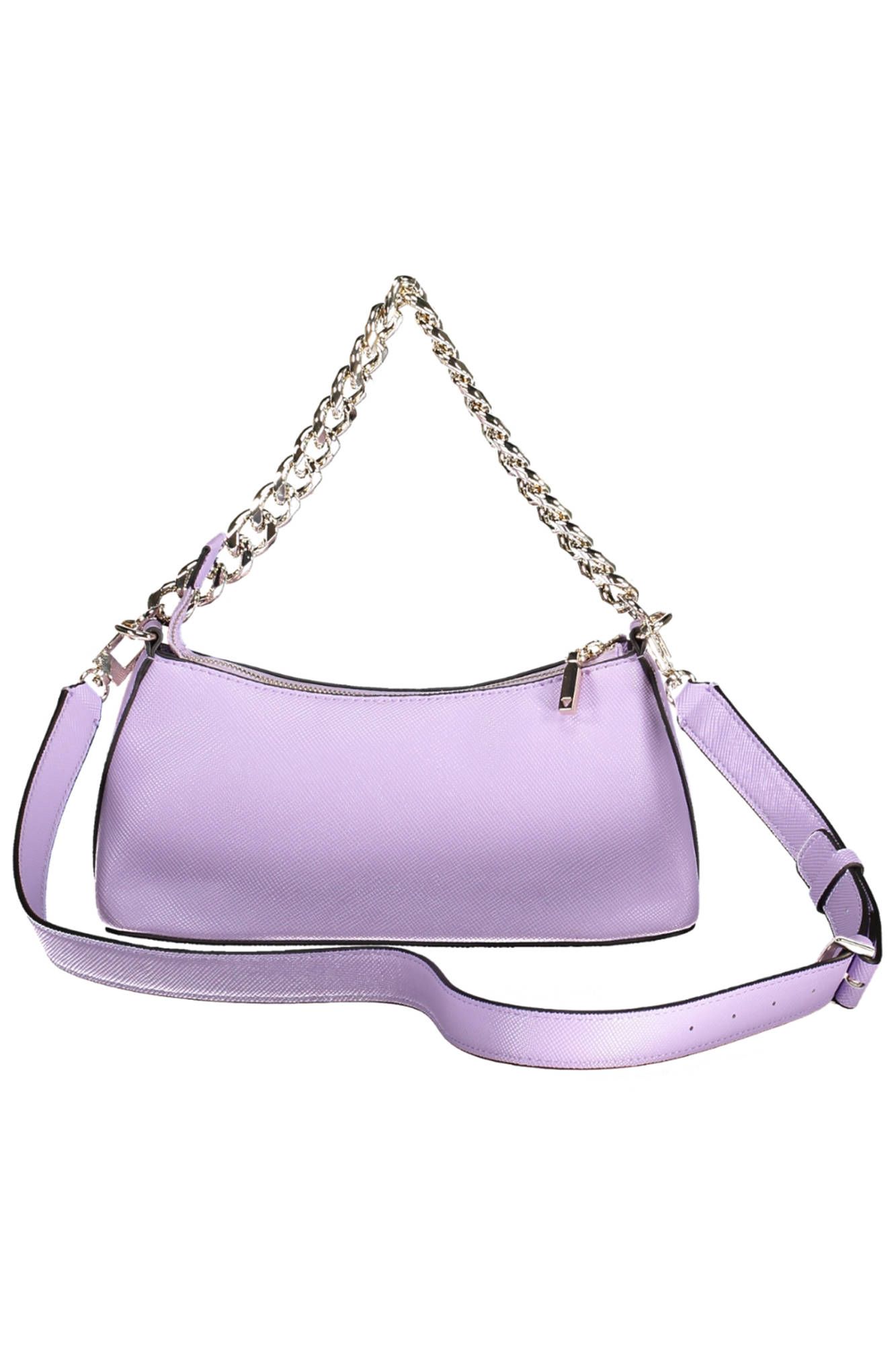 2394532.jpg Purple Polyurethane Women Handbag - Image 2