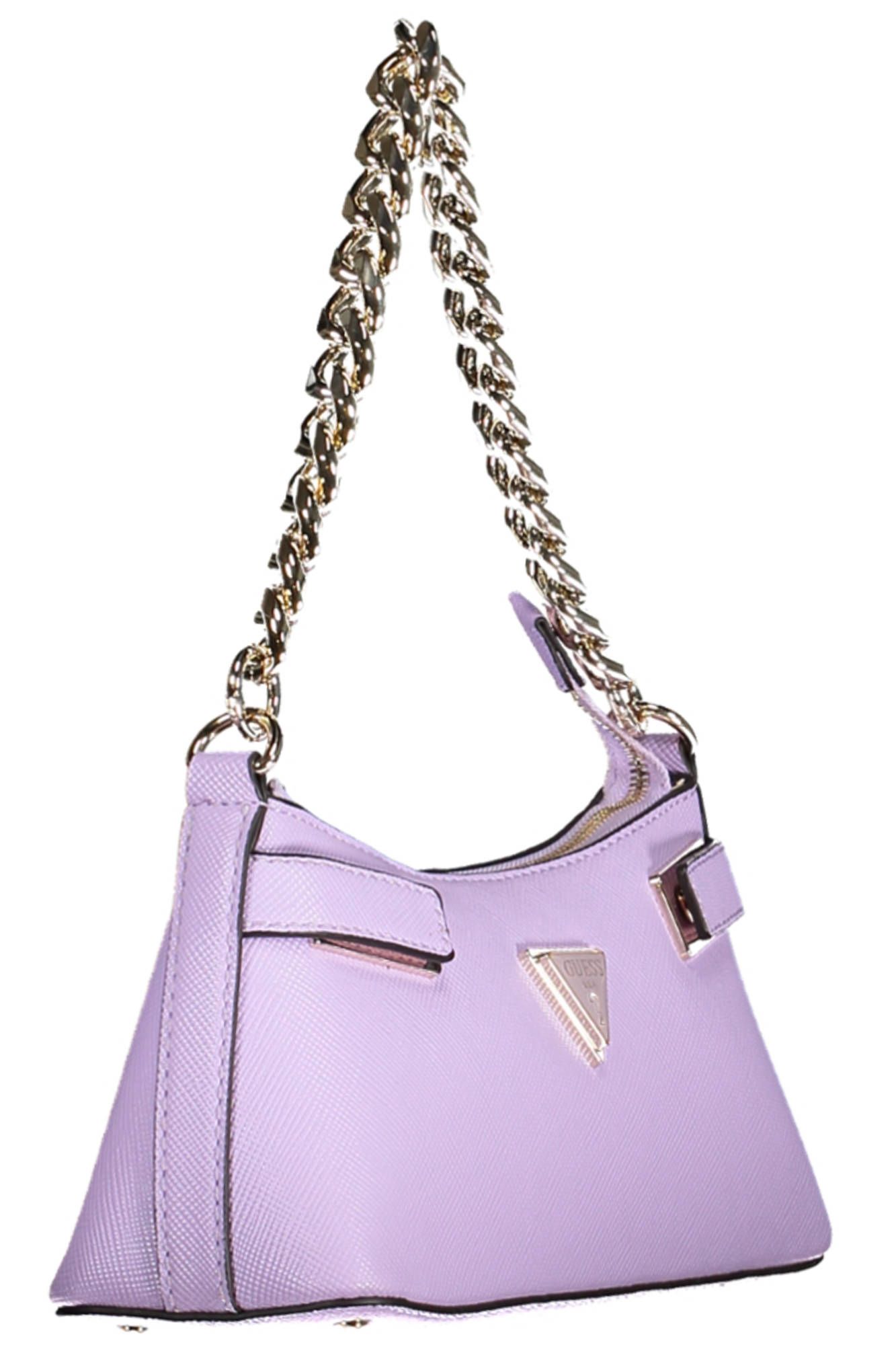 2394534.jpg Purple Polyurethane Women Handbag - Image 3