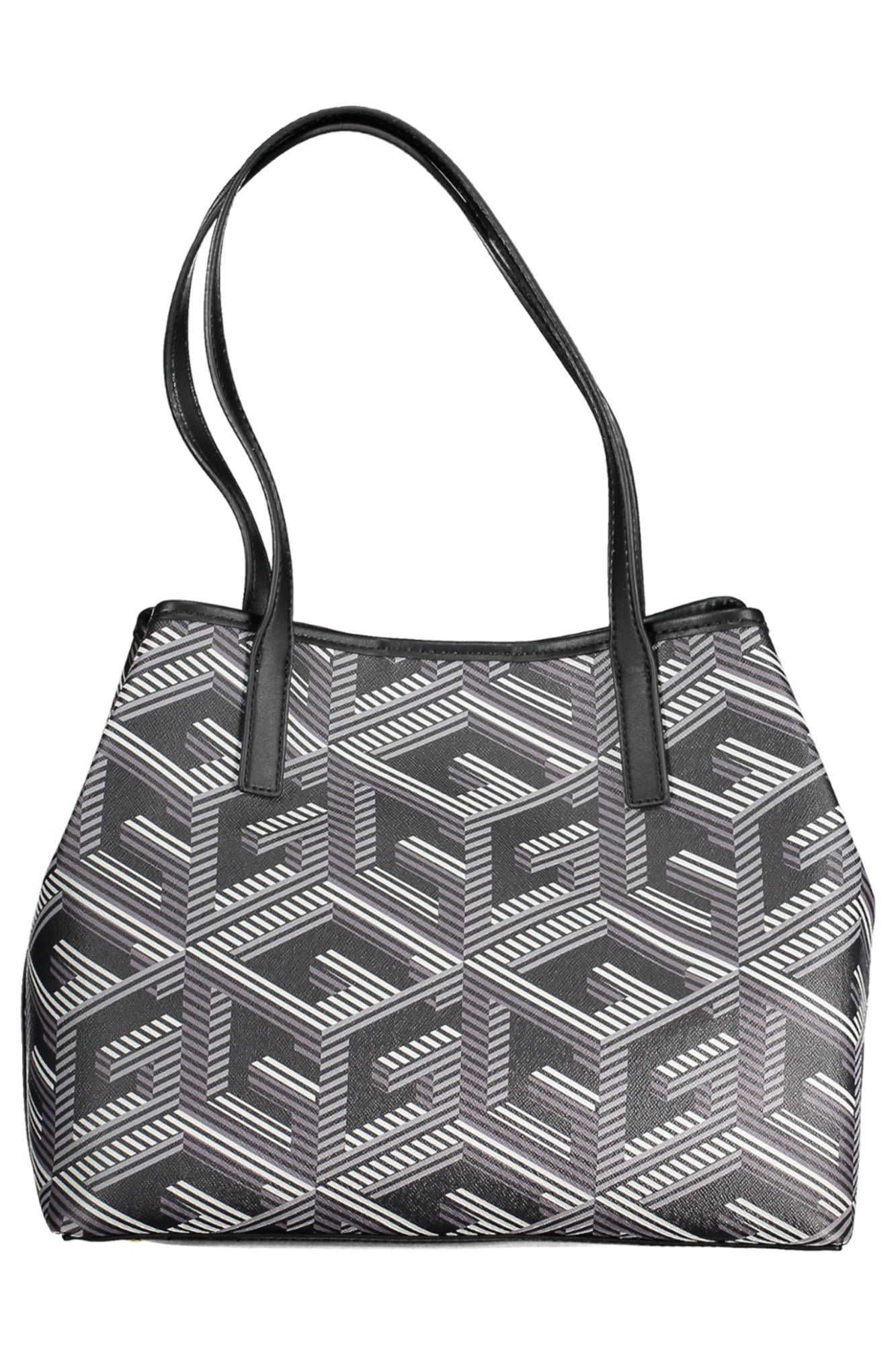 2394539.jpg Black Polyethylene Women Handbag - Image 2