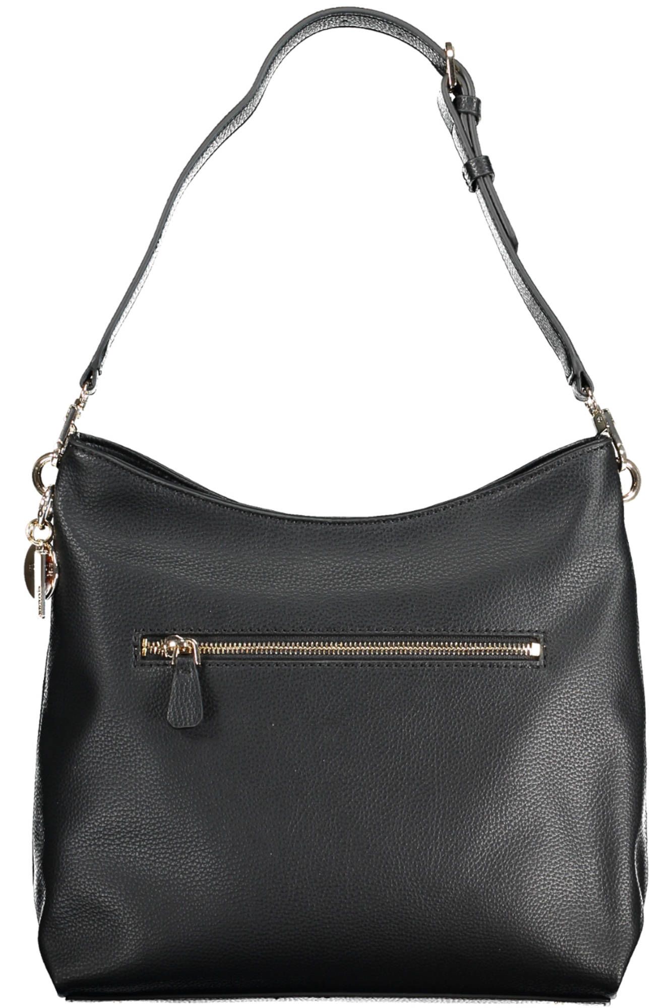 2394549.jpg Black Polyethylene Women Handbag - Image 2