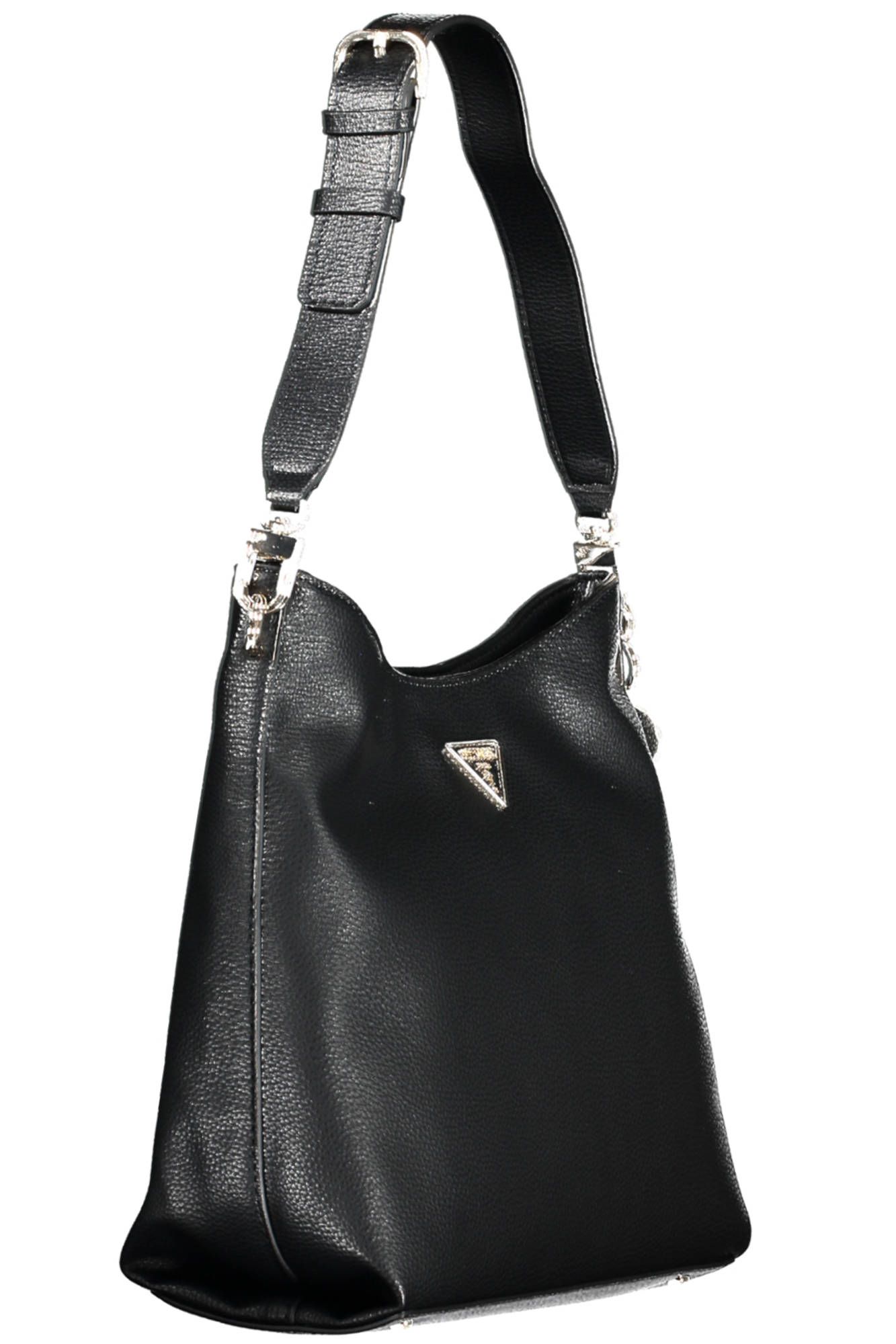2394552.jpg Black Polyethylene Women Handbag - Image 3