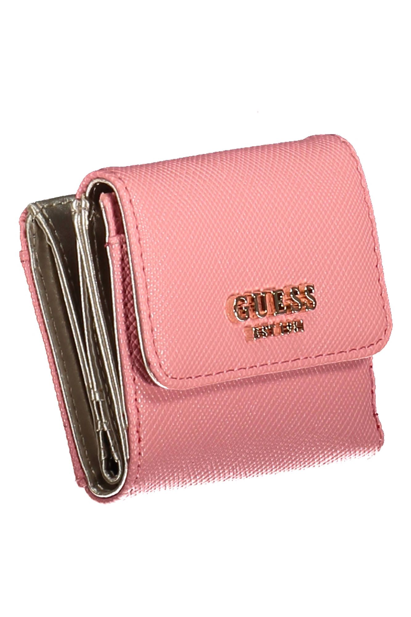 2394566.jpg Pink Polyurethane Women Wallet - Image 3