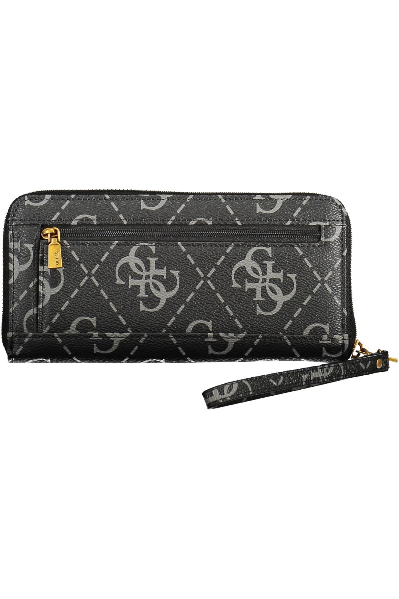 2394609.jpg Black Polyurethane Women Wallet - Image 2