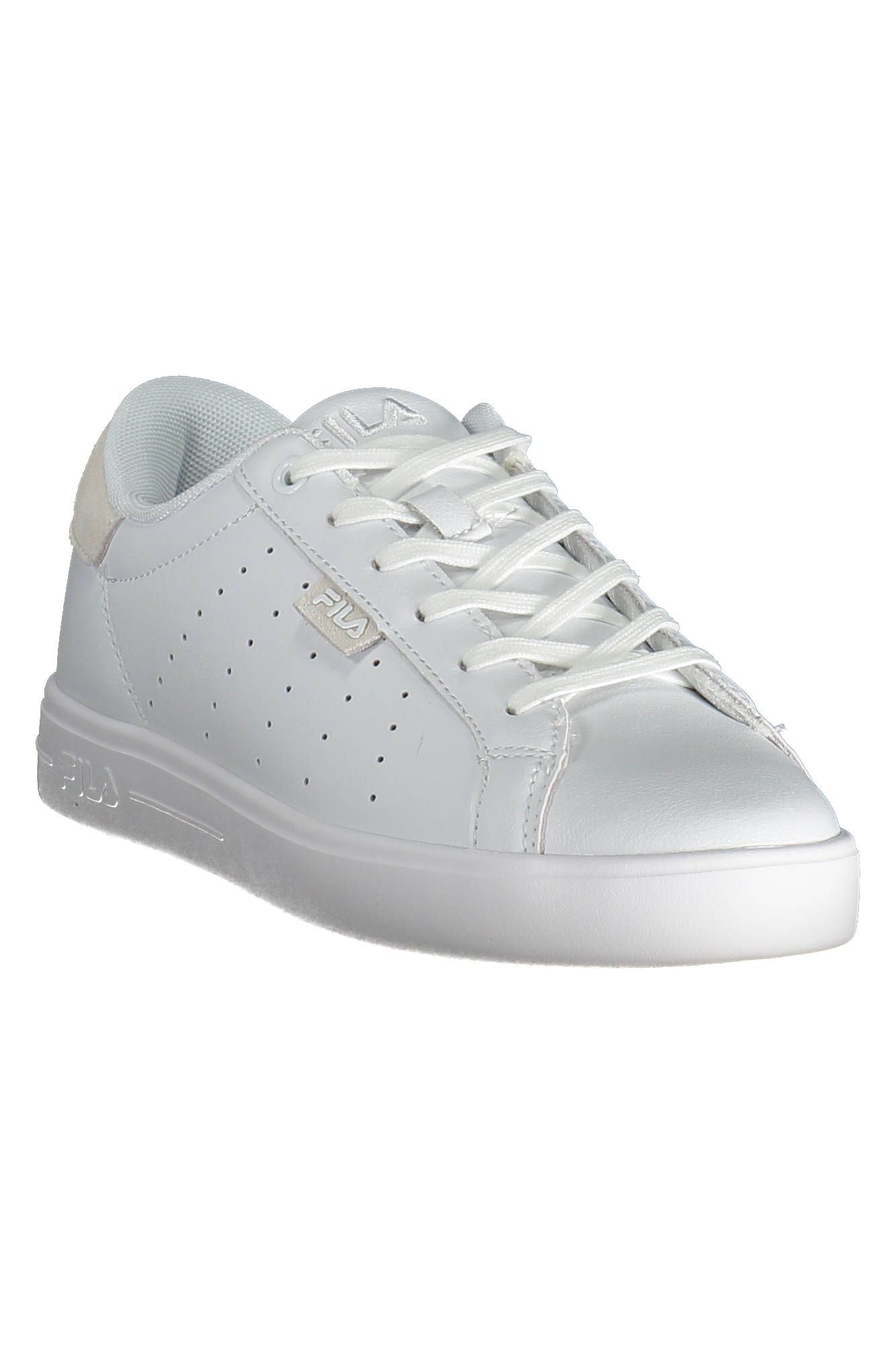 2394638.jpg White Polyester Women Sneaker - Image 2