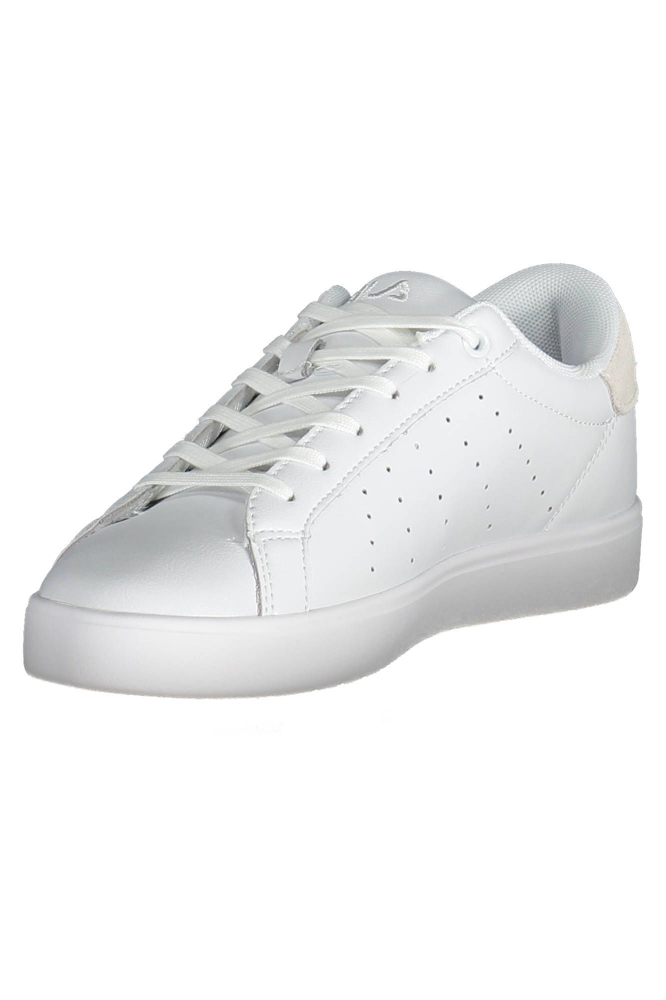 2394639.jpg White Polyester Women Sneaker - Image 3