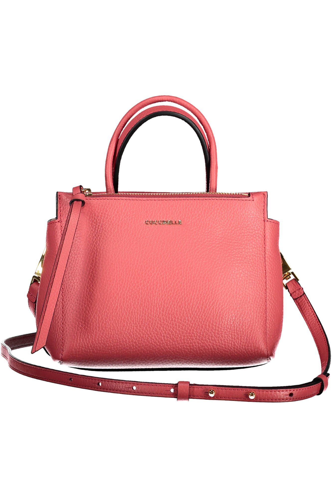 2447181.jpg Pink Leather Women Handbag - Image 2