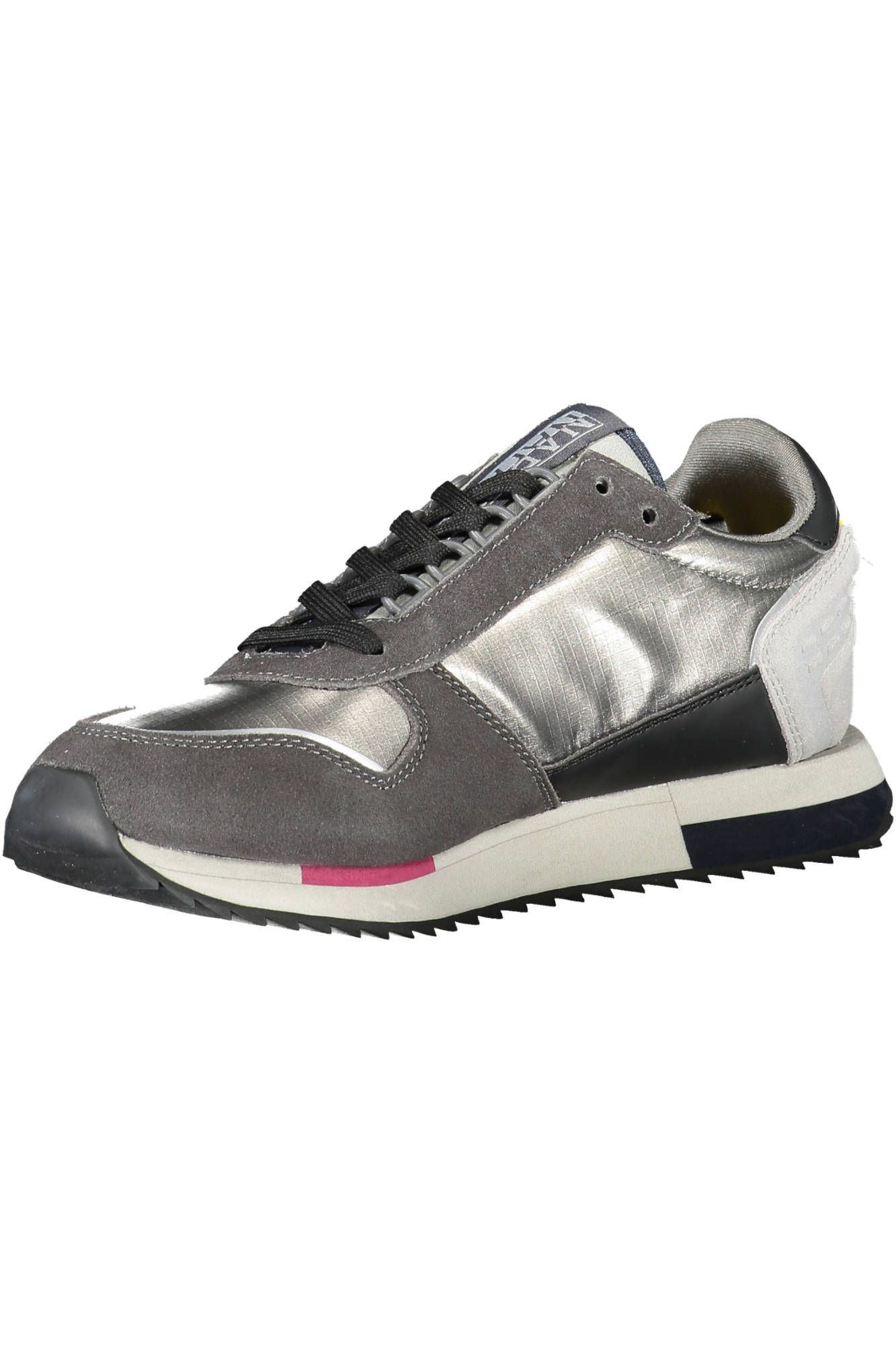 2453271.jpg Gray Polyester Women Sneaker - Image 3