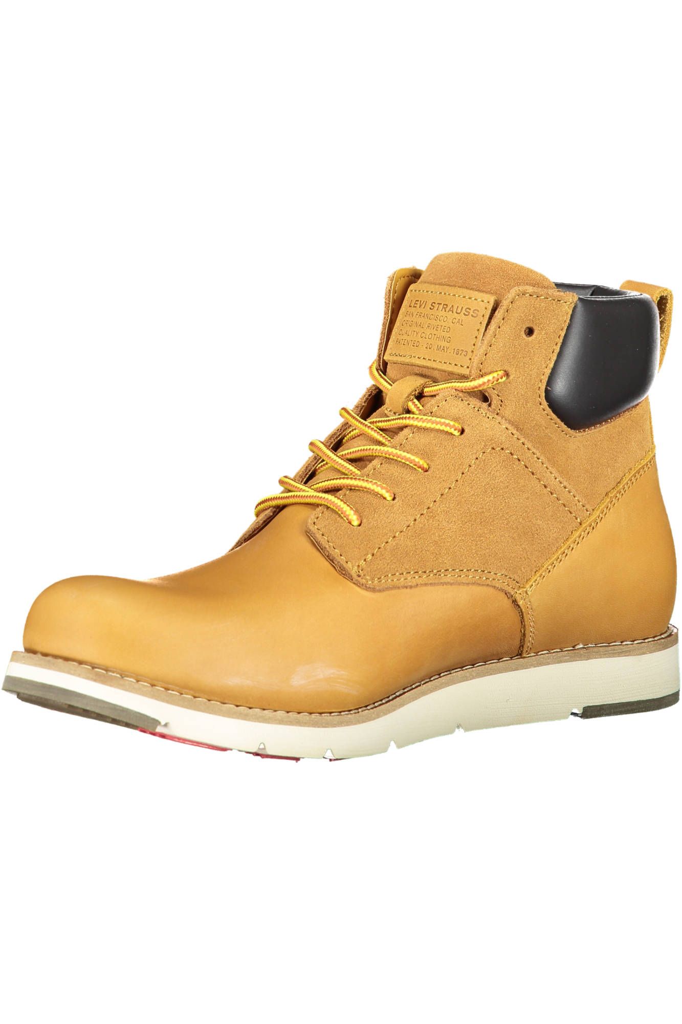 2453894.jpg Beige Polyester Men Boot - Image 3