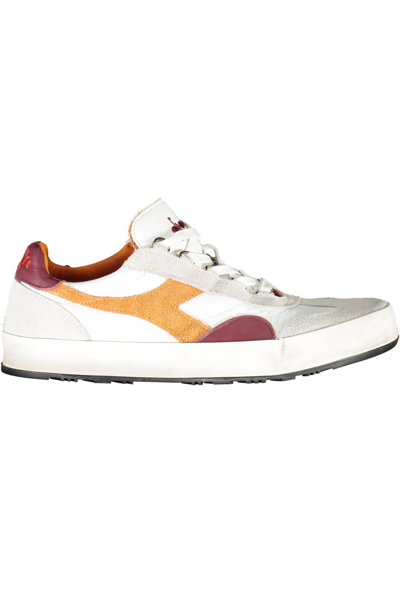 White Fabric Men Sneaker