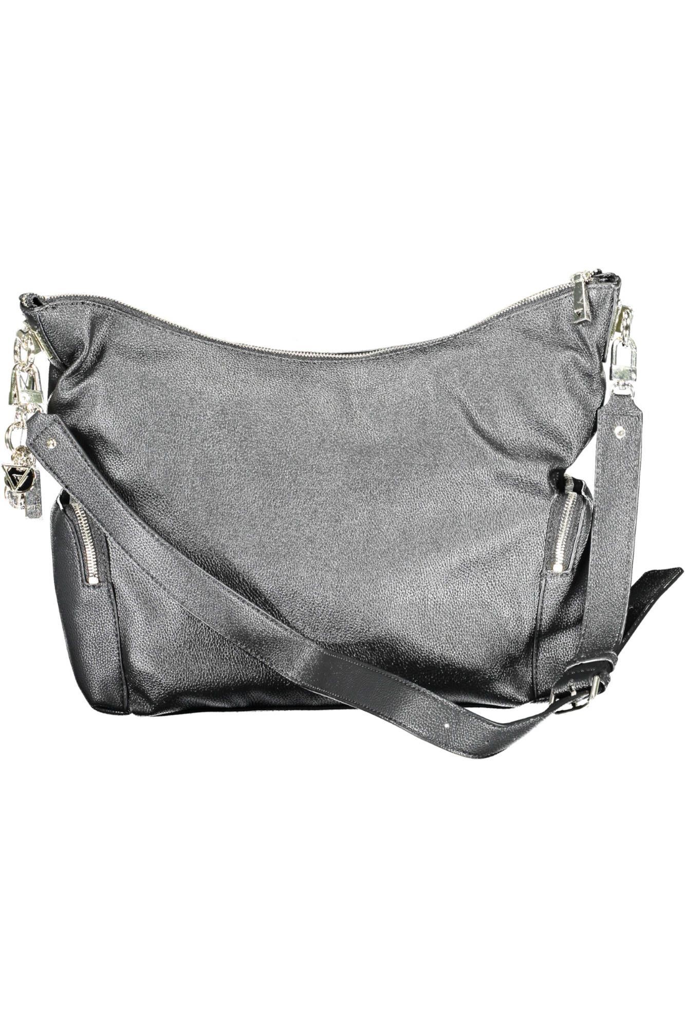 2455717.jpg Black Polyurethane Women Handbag - Image 2