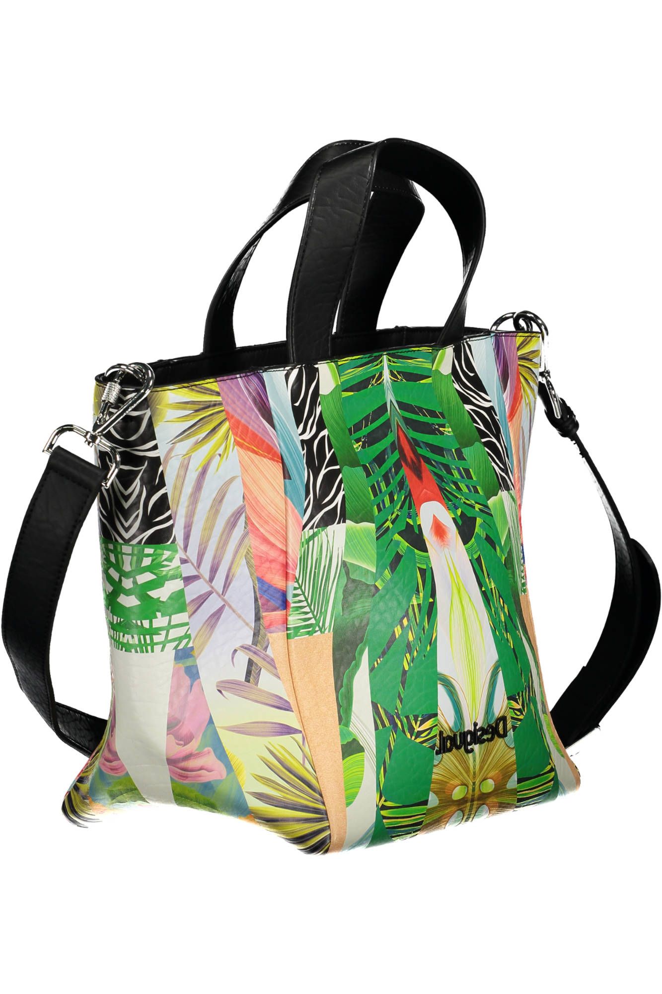 2472492.jpg Green Polyurethane Women Handbag - Image 3