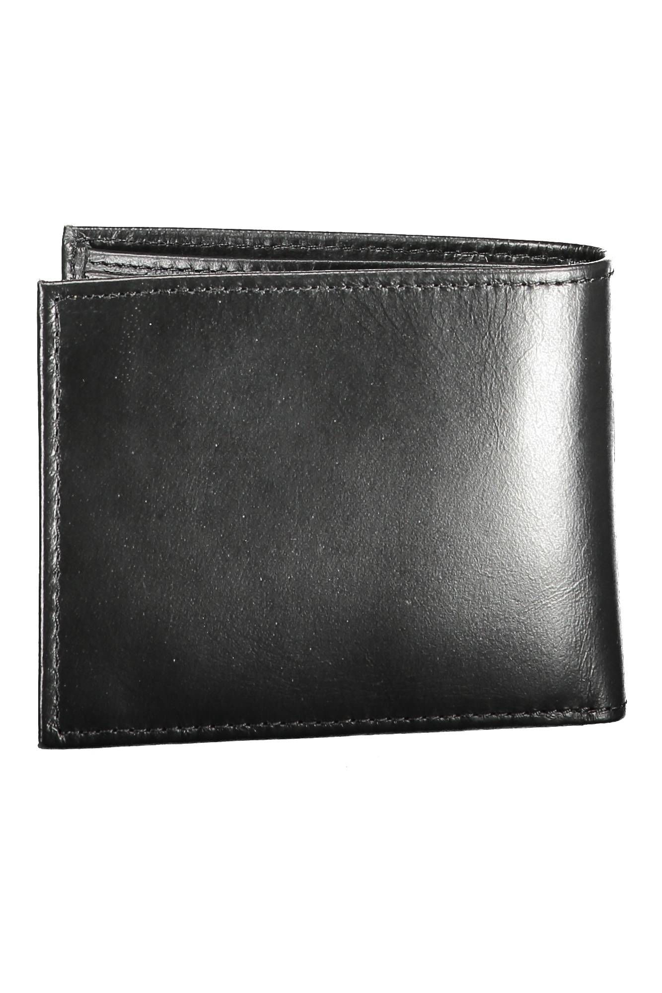 Black Leather Men Wallet