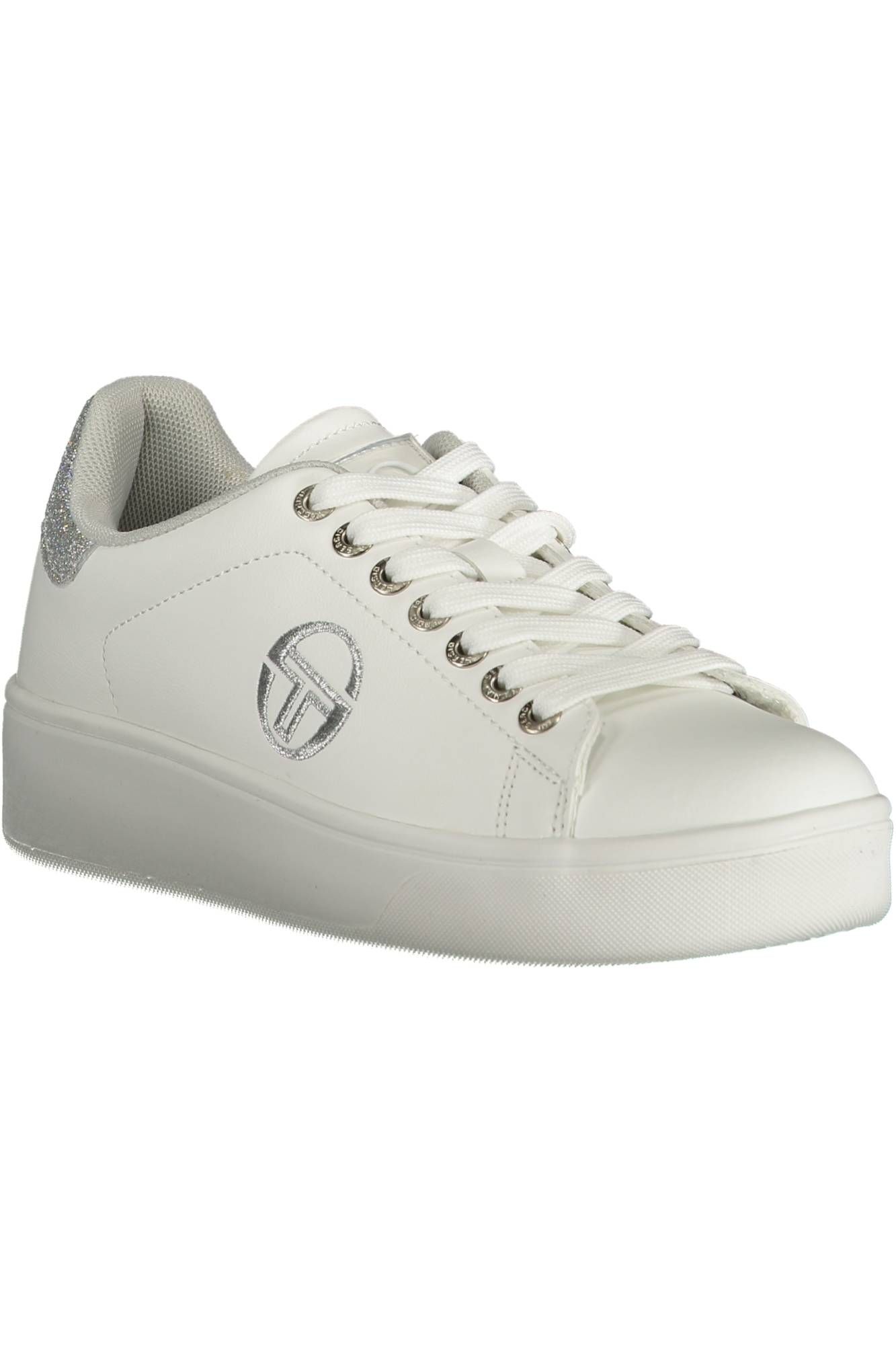 2476554.jpg White Polyester Women Sneaker - Image 2