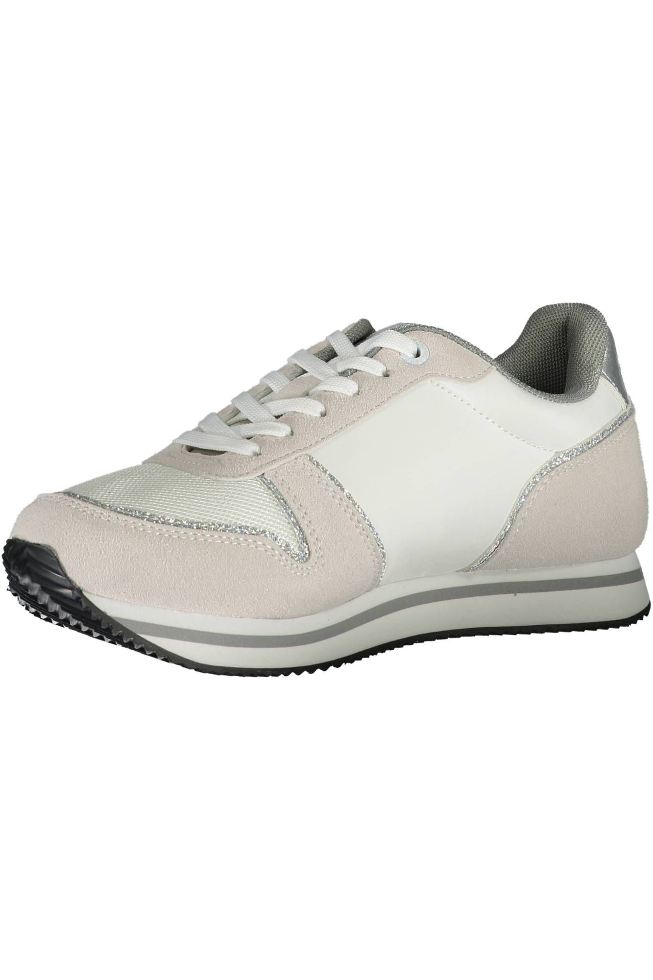 2478418.jpg White Polyester Women Sneaker - Image 3