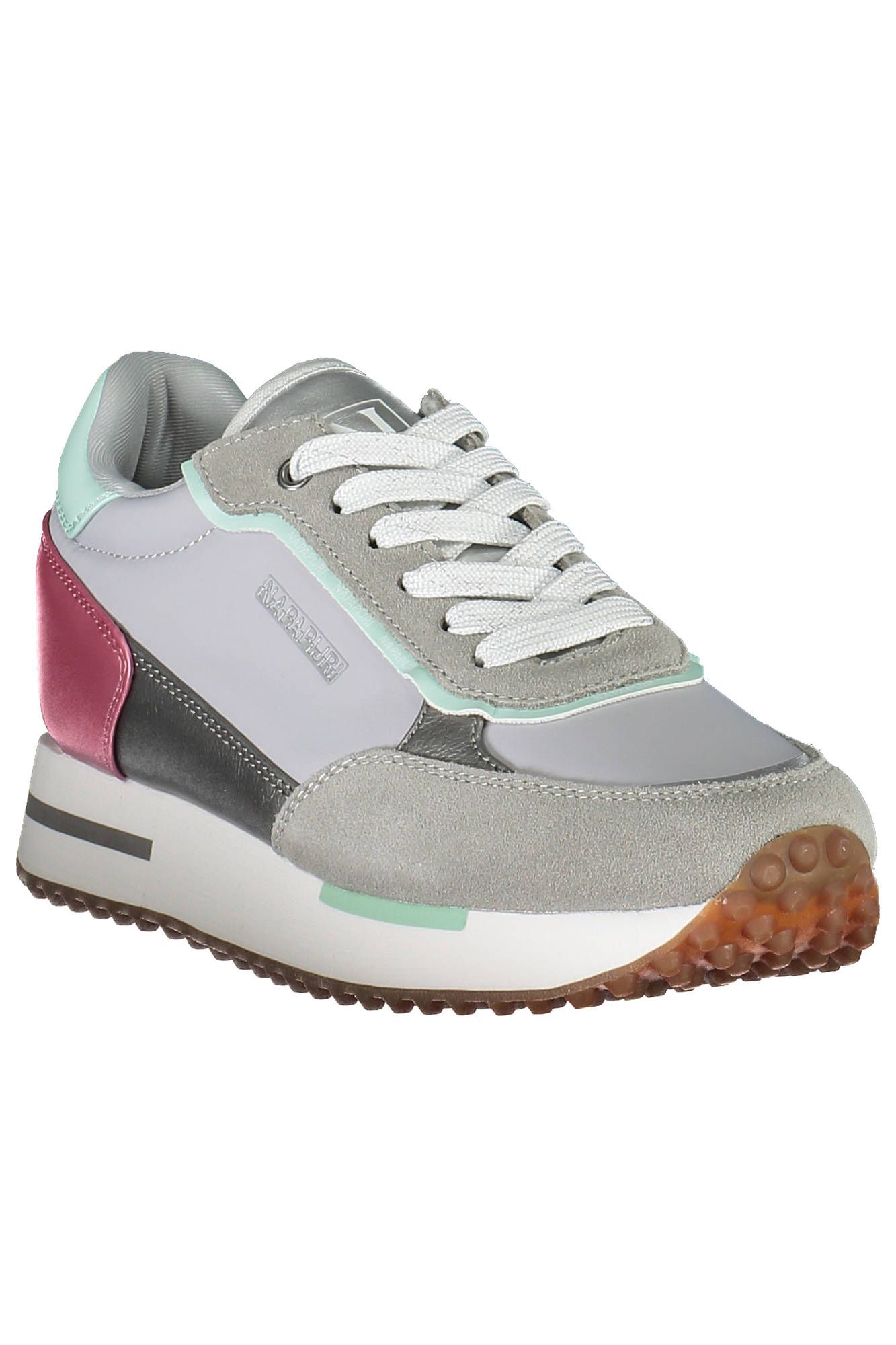 2490661.jpg Gray Polyester Women Sneaker - Image 2