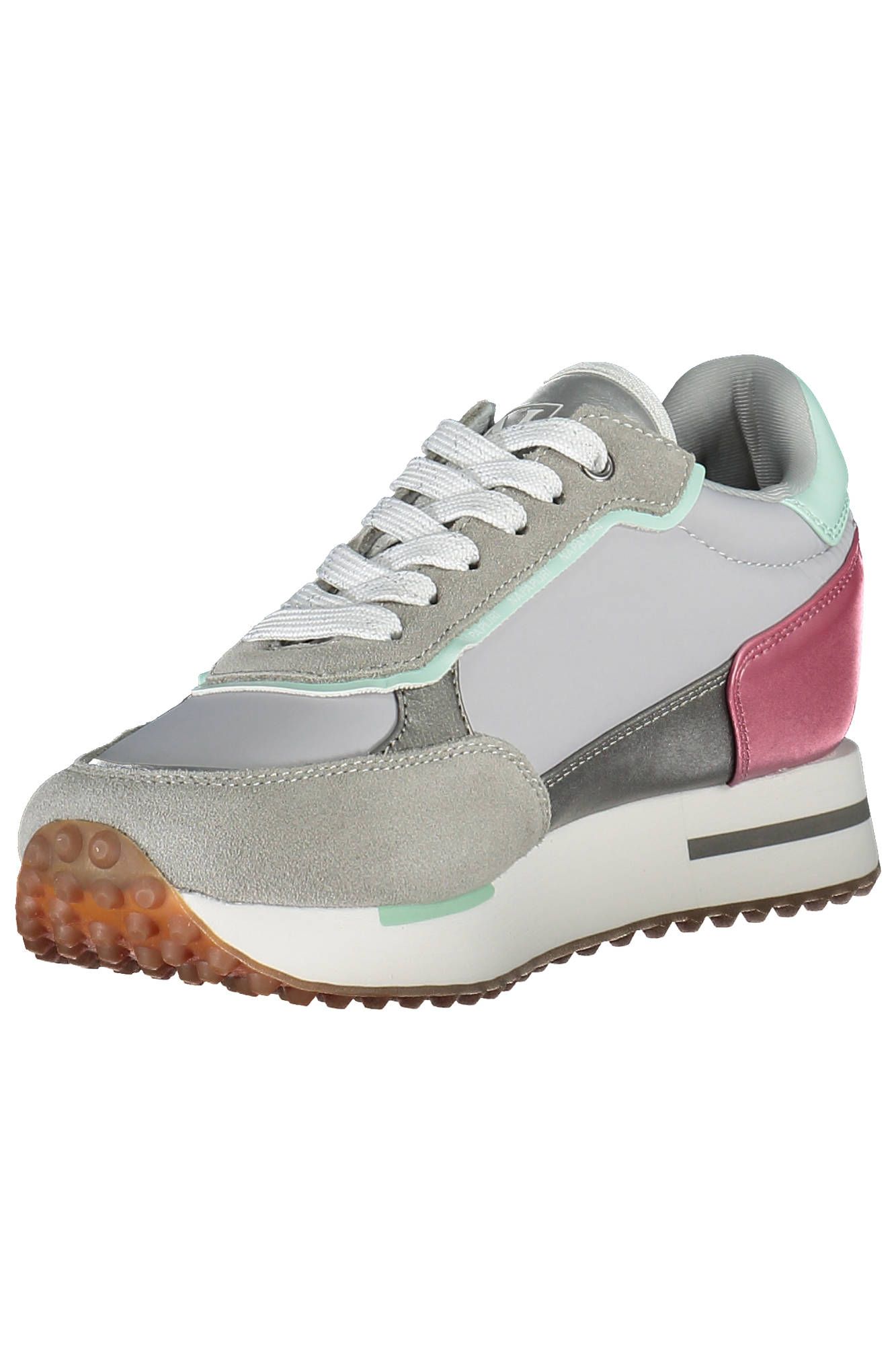 2490673.jpg Gray Polyester Women Sneaker - Image 3