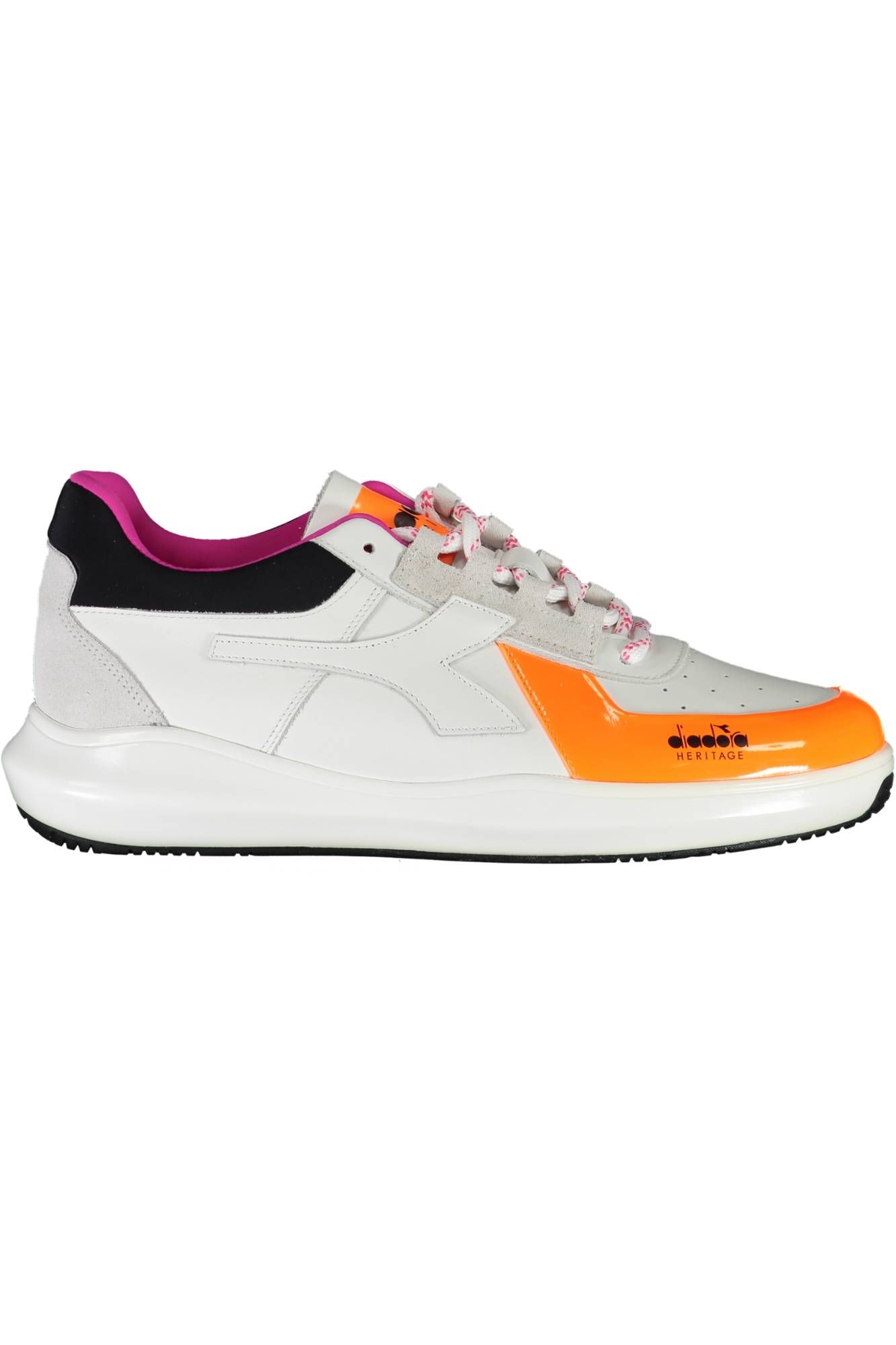 White Fabric Men Sneaker