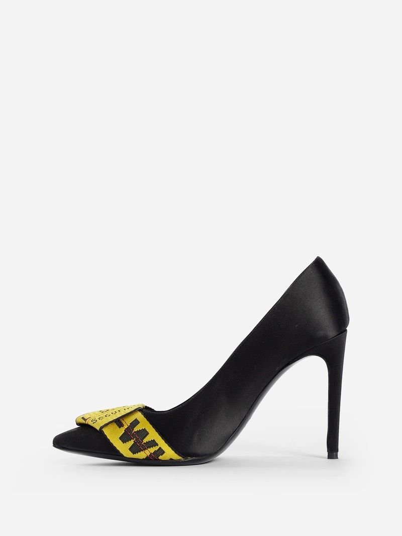 2870649.jpg Black Leather Women Pump - Image 3