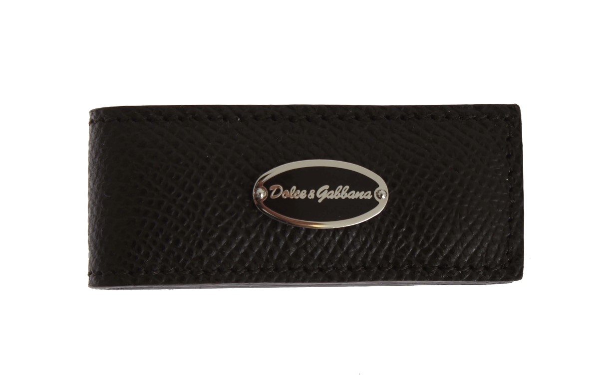 300191.jpg Elegant Brown Leather Money Clip - Image 2