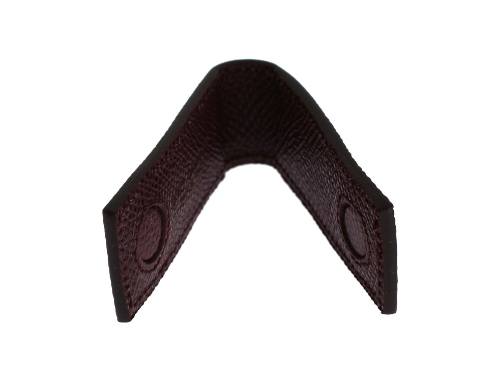 300215.jpg Exquisite Bordeaux Leather Money Clip - Image 5