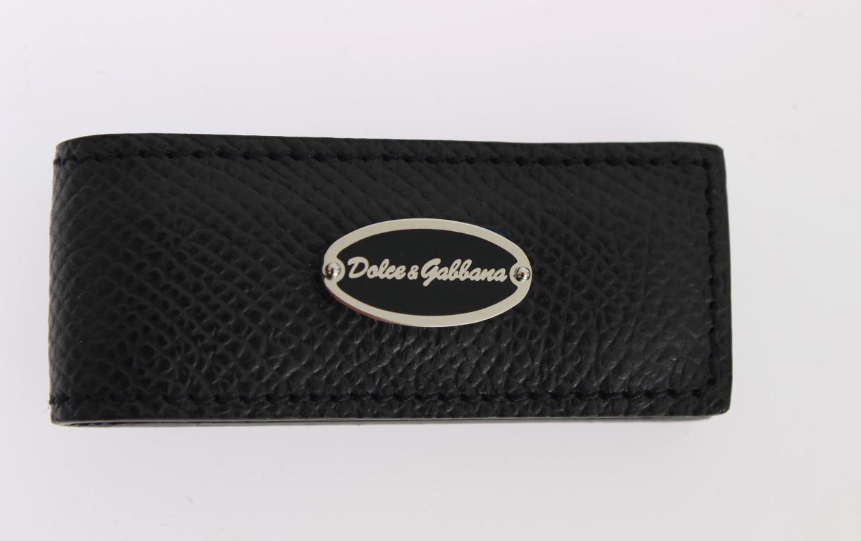 300221.jpg Elegant Blue Leather Money Clip - Image 4