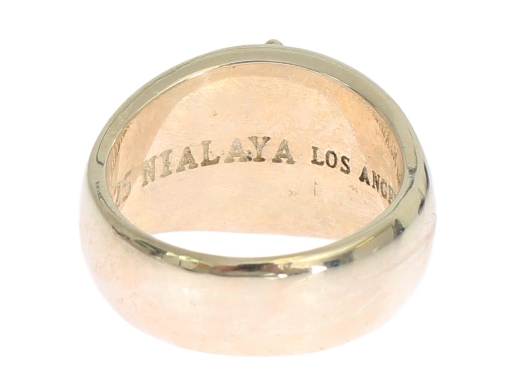 333156.jpg Silver Statement Mens Ring - Image 3