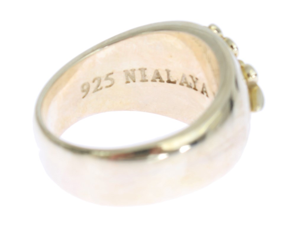 333157.jpg Silver Statement Mens Ring - Image 4
