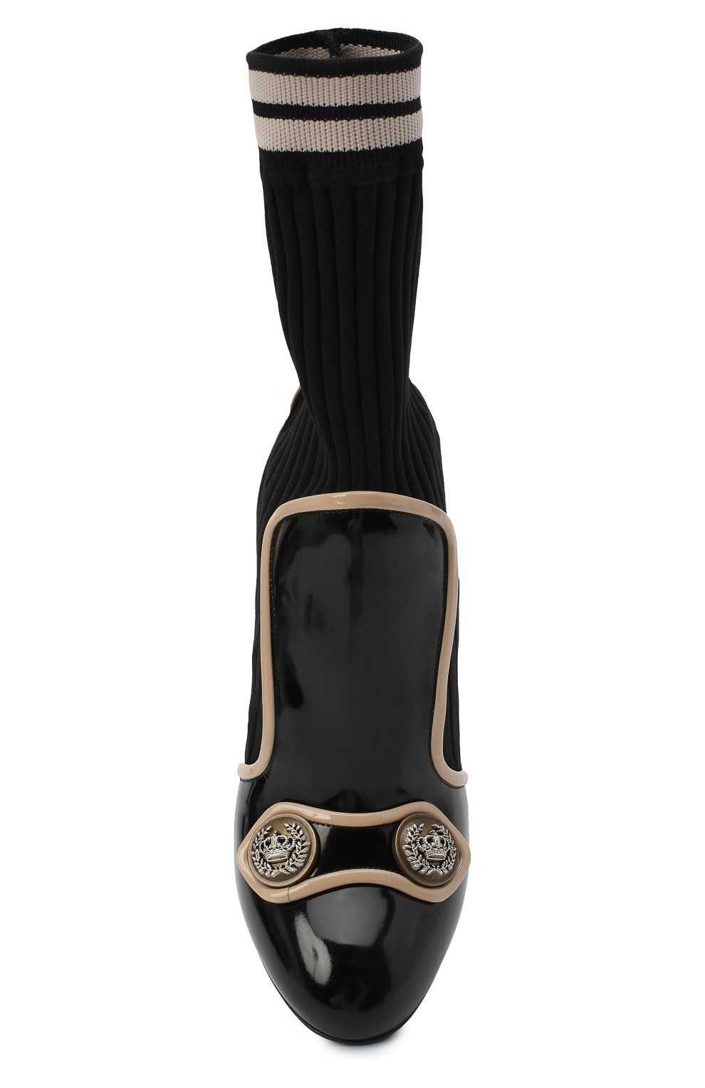 3918898.jpg Chic Calfskin Vally Ankle Boots with Metal Logo - Image 4
