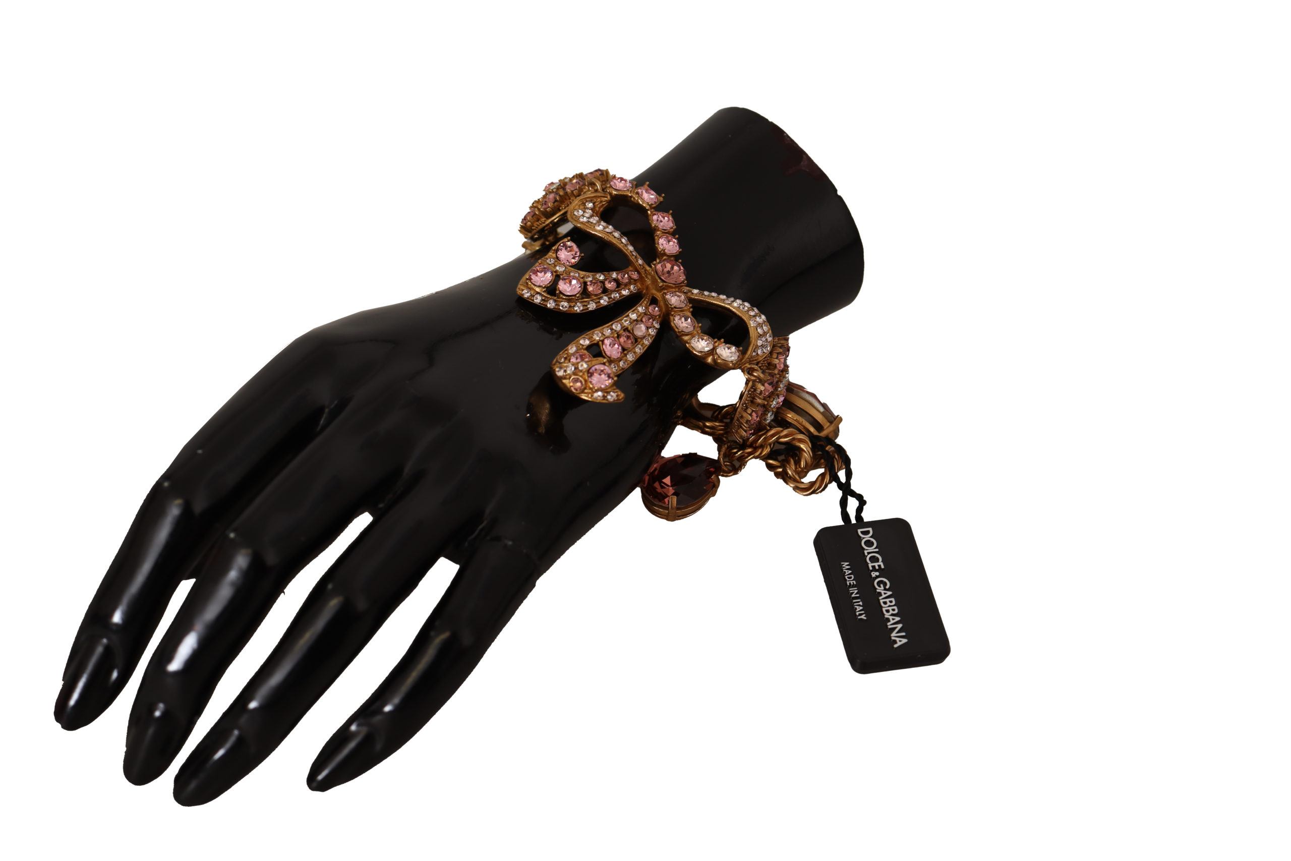 4058162.jpg Elegant Crystal Charm Gold Bracelet - Image 2