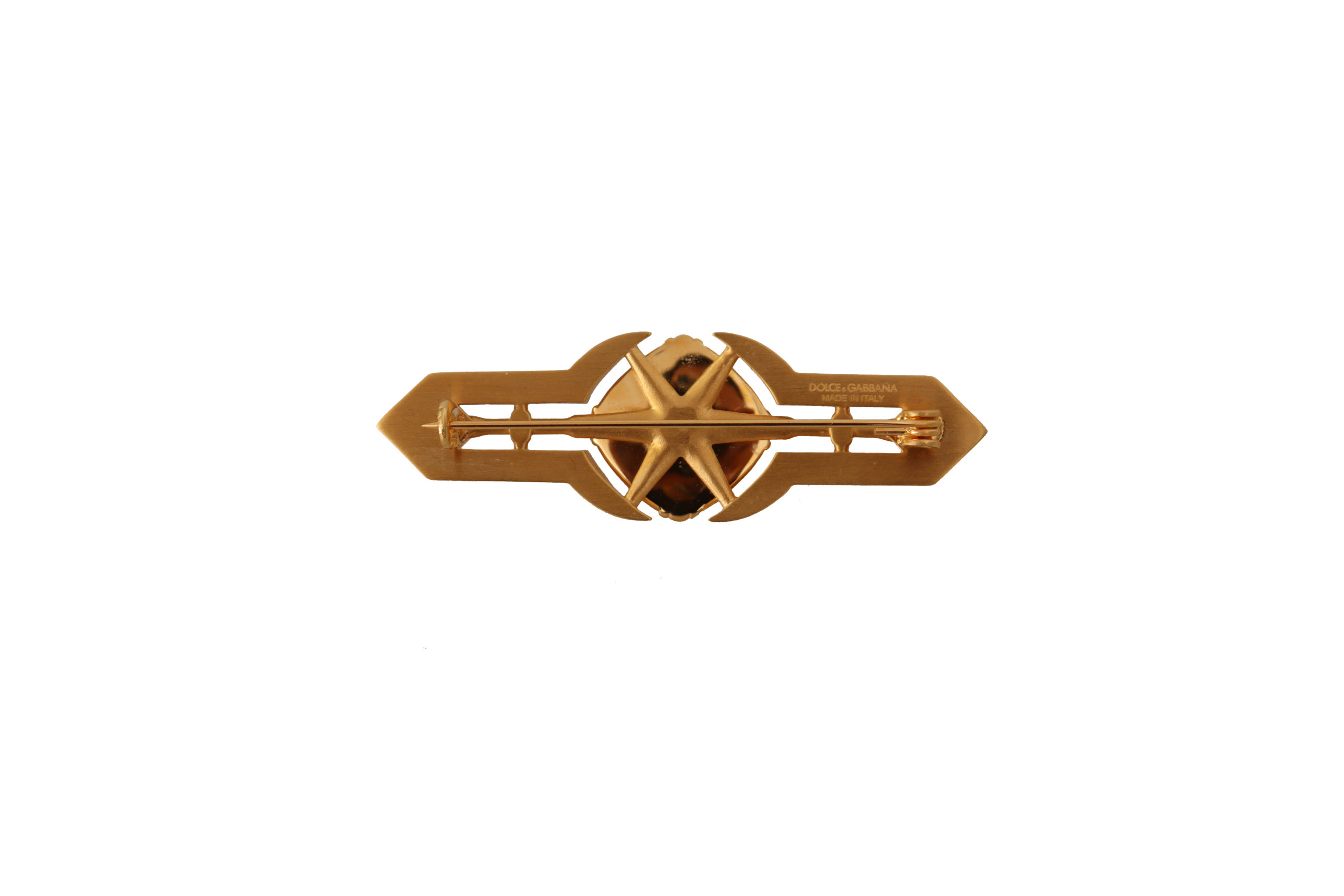 4058249.jpg Elegant Gold Plated Brass Brooch - Image 4