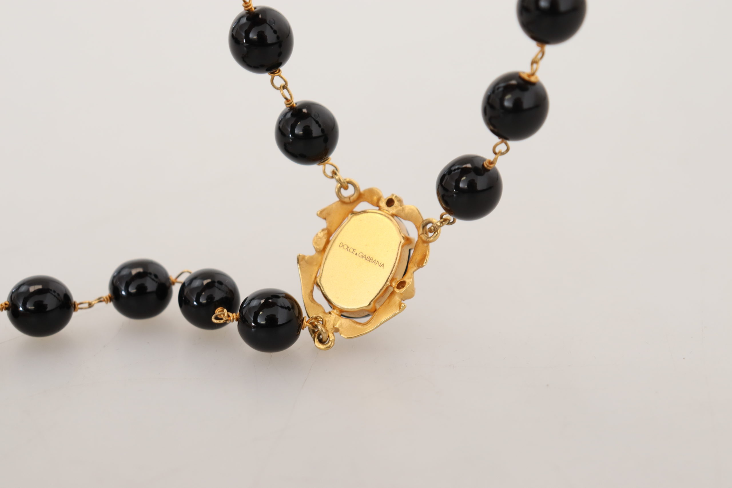 4084889.jpg Elegant Gold Crystal Cross Necklace - Image 6