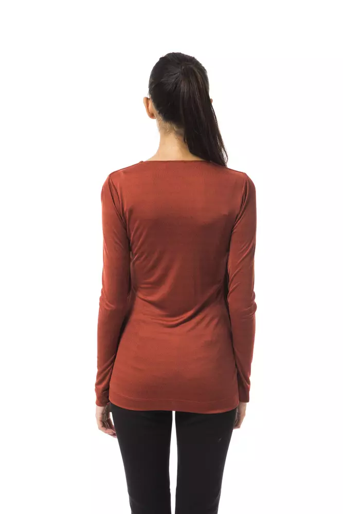 4116736.webp Copper Viscose Women Top - Image 2