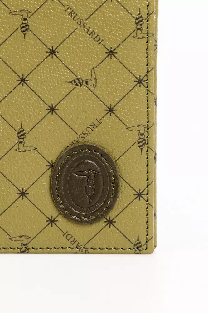 4119436.webp Green Leather Men Wallet - Image 2