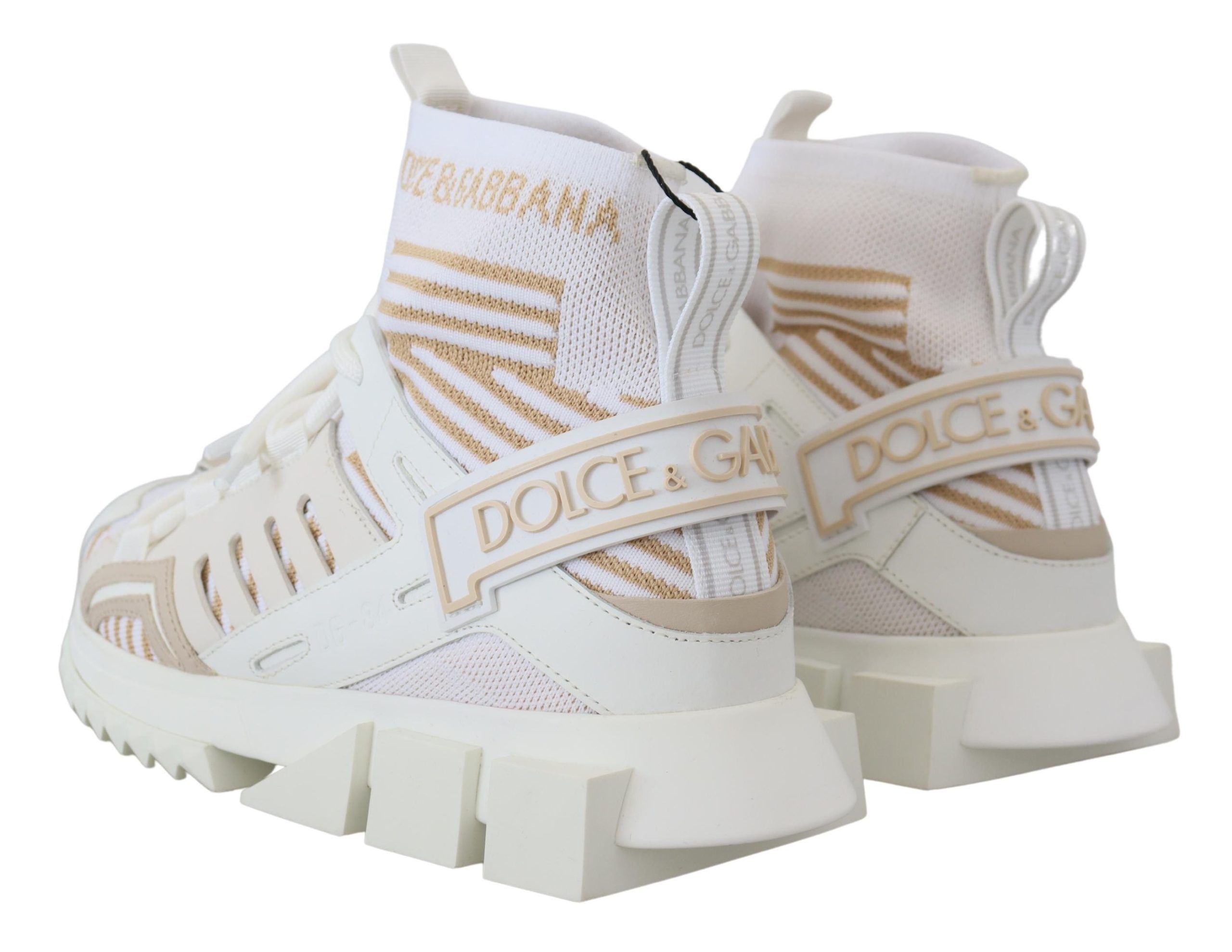 4120786.jpg Elegant White Beige SORRENTO Sneakers - Image 3