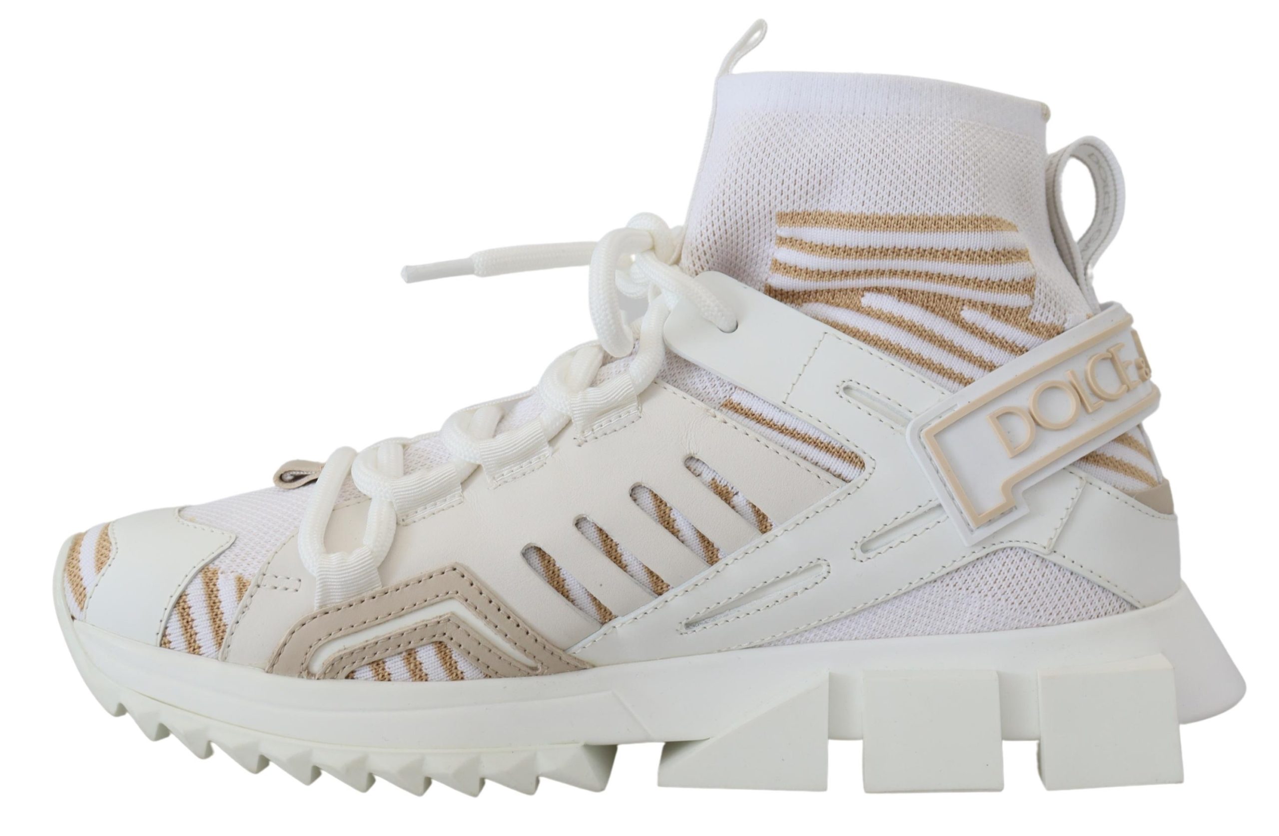 4120787.jpg Elegant White Beige SORRENTO Sneakers - Image 4