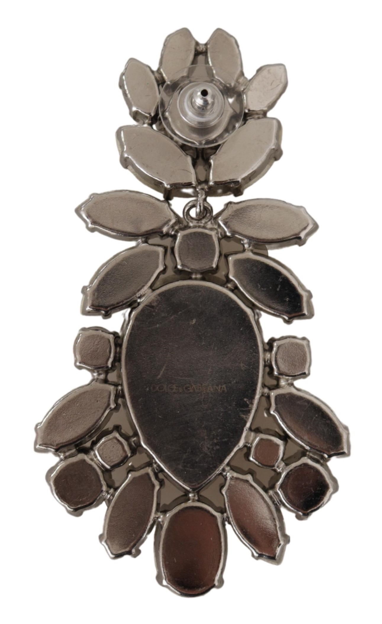 4121040.jpg Elegant Large Baroque Crystal Brooch - Image 3