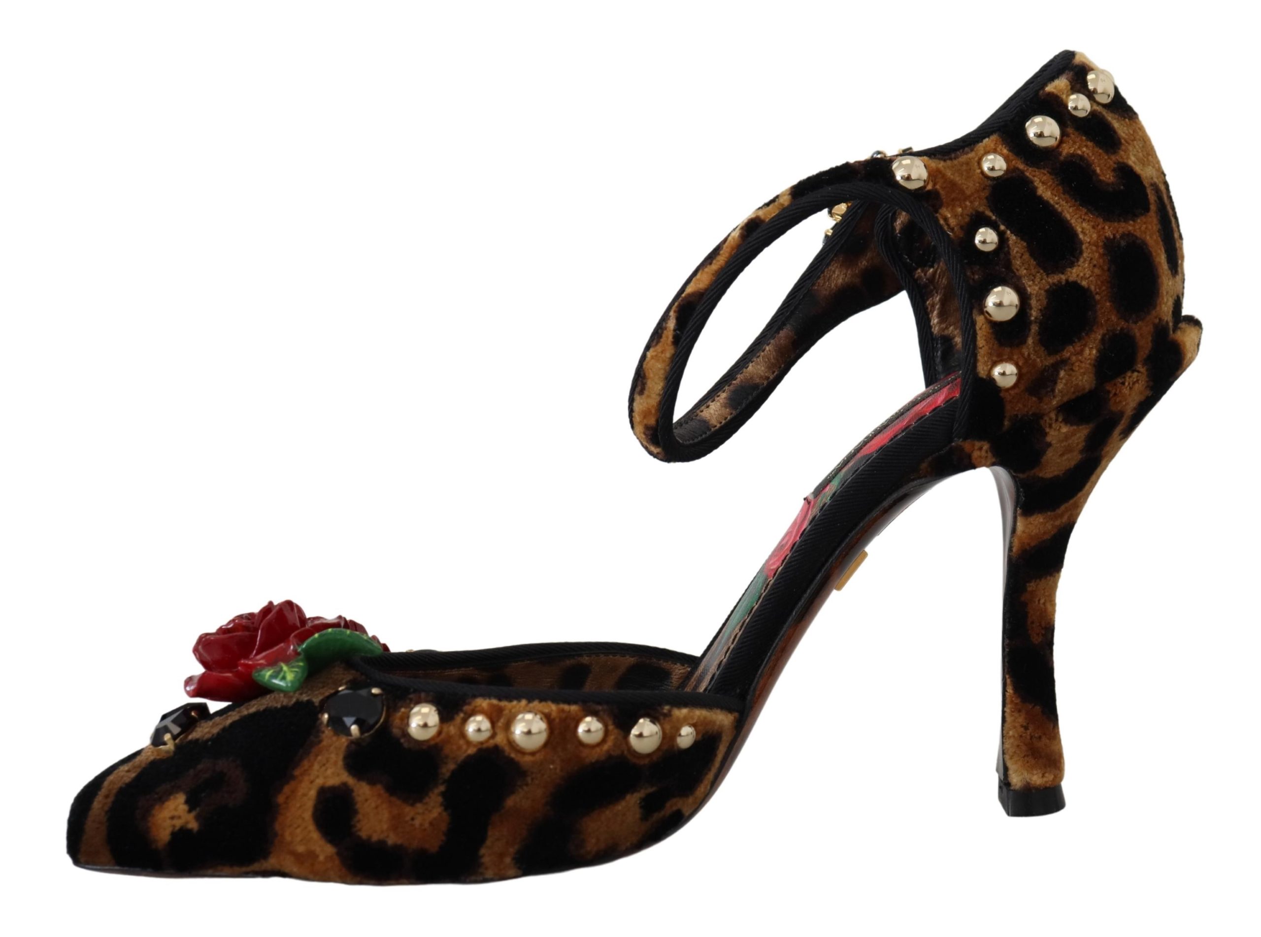 4123901.jpg Chic Leopard Ankle Strap Sandal Heels - Image 5