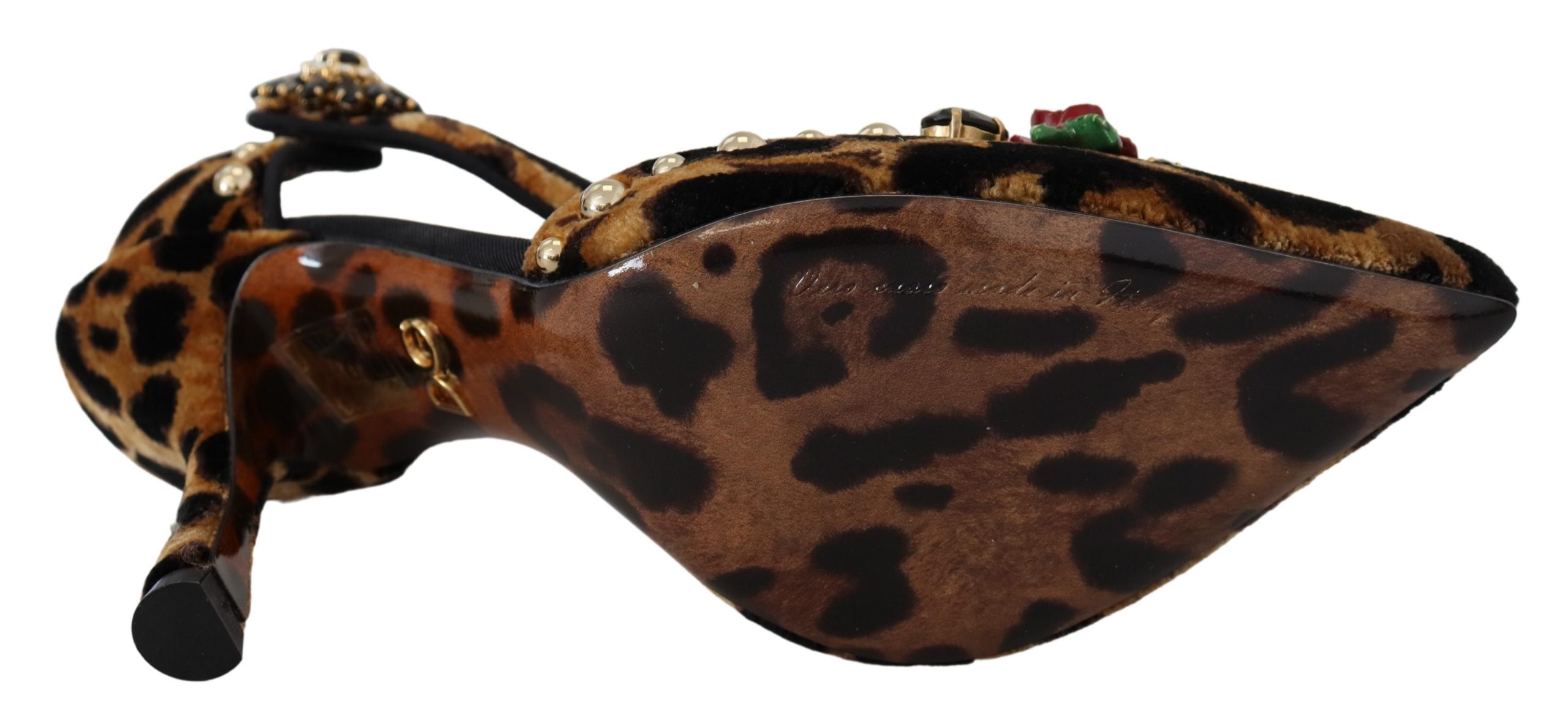 4123903.jpg Chic Leopard Ankle Strap Sandal Heels - Image 6
