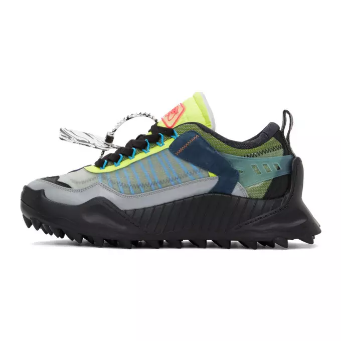 4160231.webp Iconic Black Leather Sneakers with Yellow Accents - Image 2