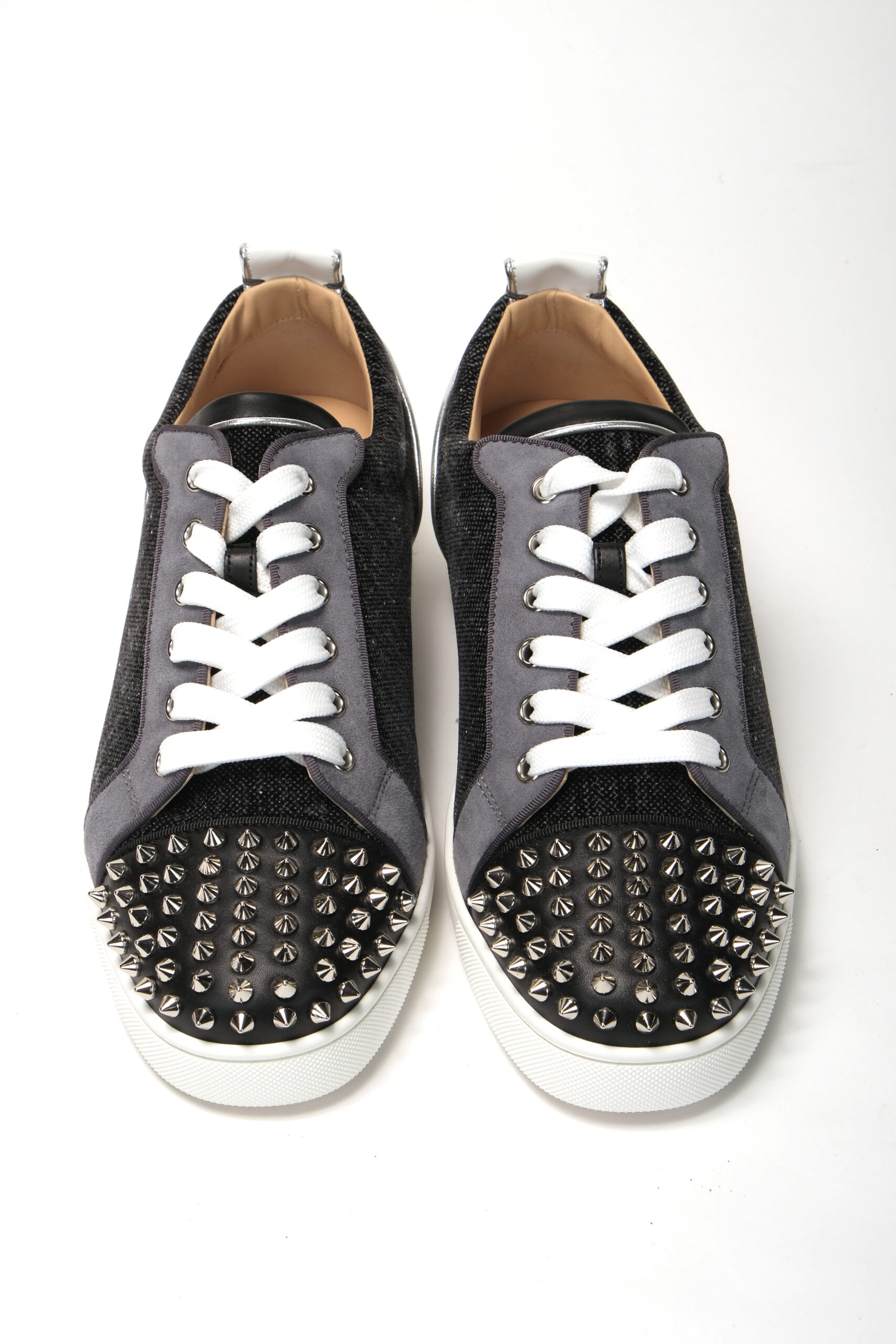4184155.jpg Black/Silver Version Louis Junior Spikes Shoes - Image 3