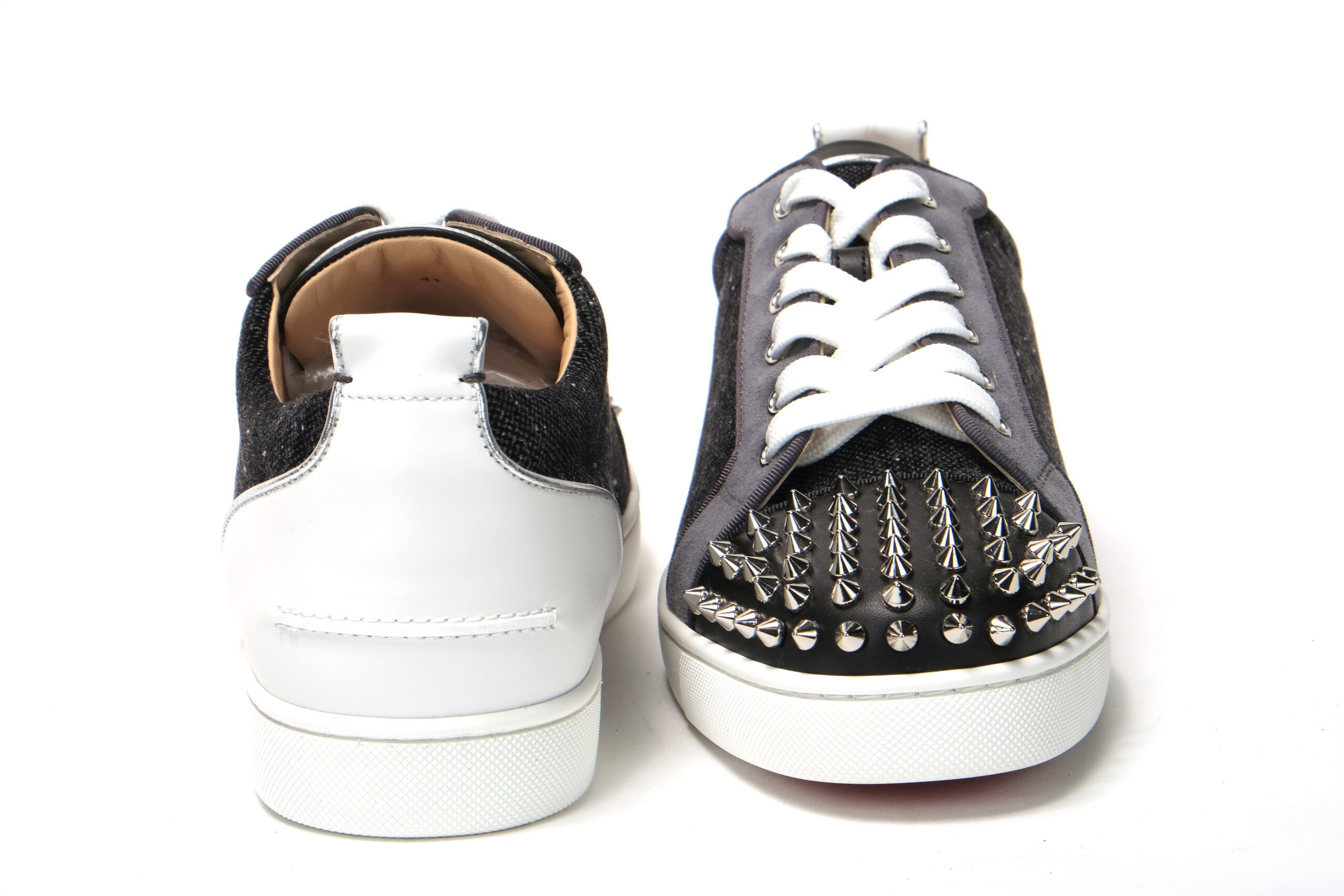 4184160.jpg Black/Silver Version Louis Junior Spikes Shoes - Image 6