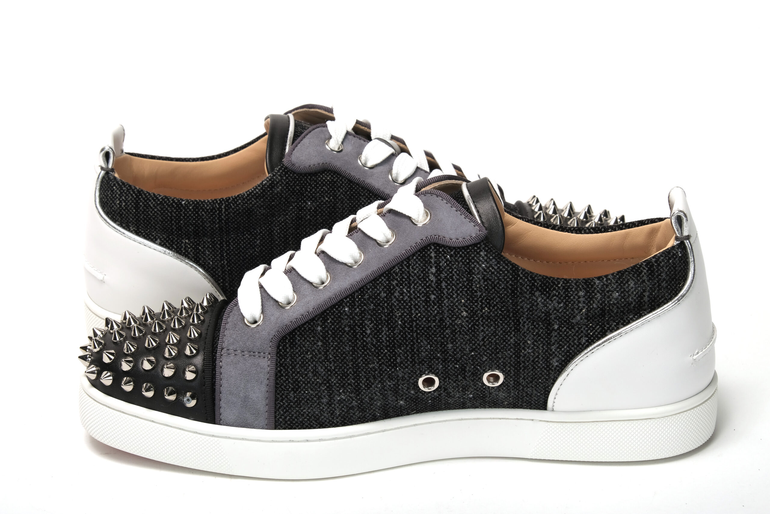 4184161.jpg Black/Silver Version Louis Junior Spikes Shoes - Image 5