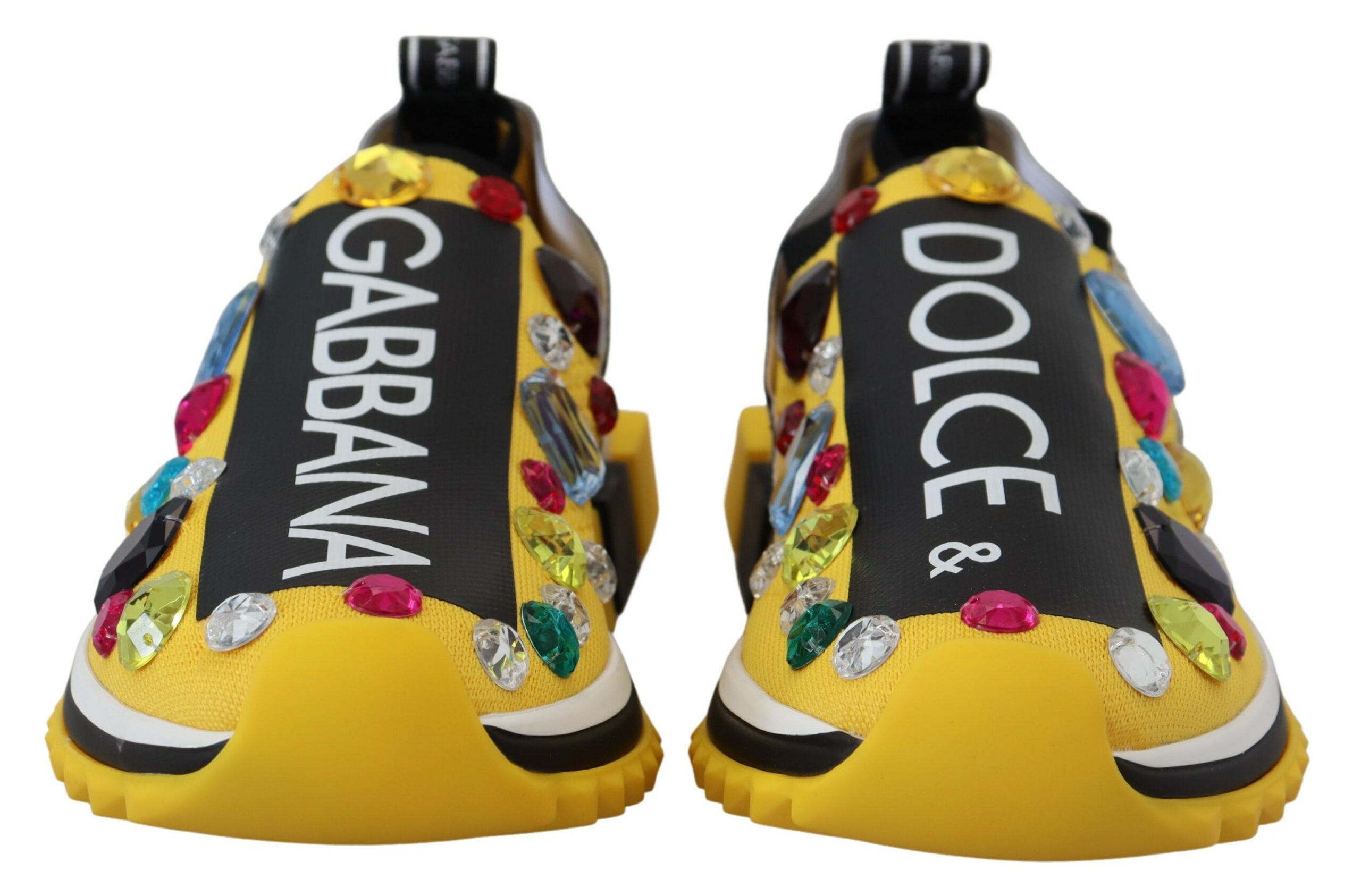 4203837.jpg Exquisite Yellow Techno Fabric Sneakers - Image 2