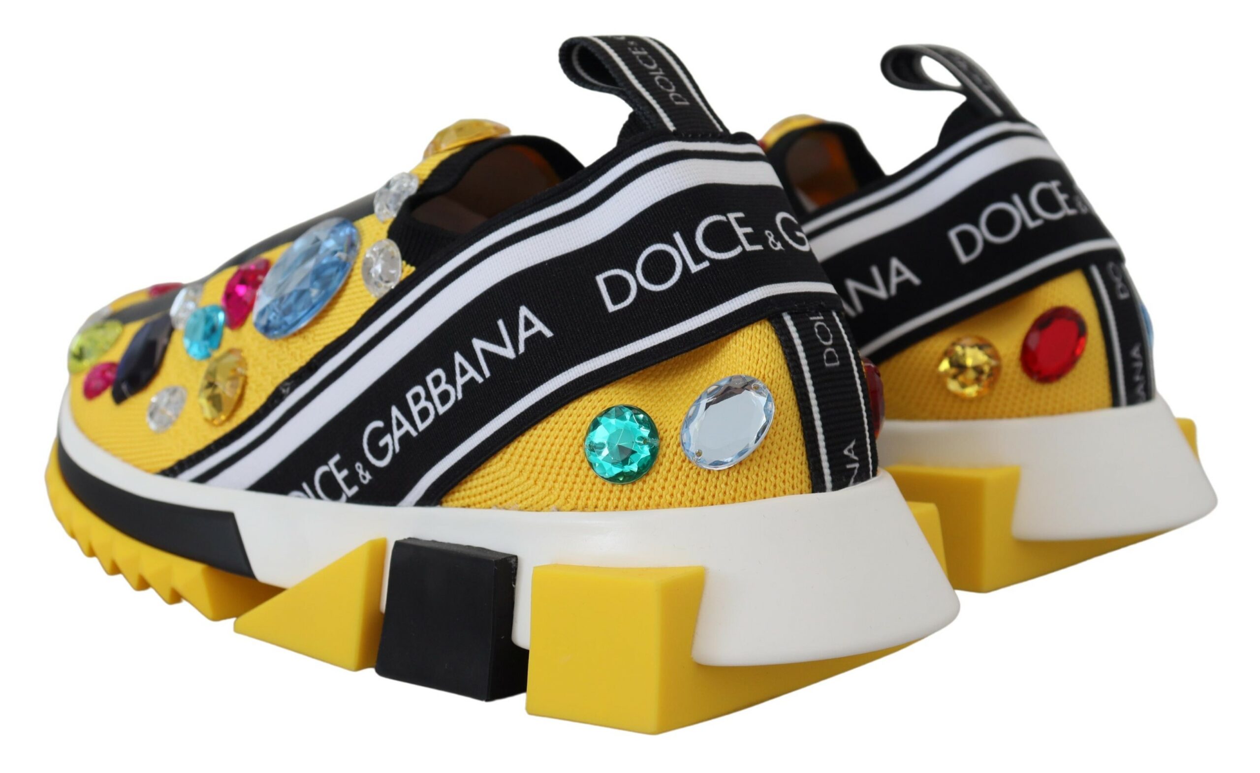 4203851.jpg Exquisite Yellow Techno Fabric Sneakers - Image 4