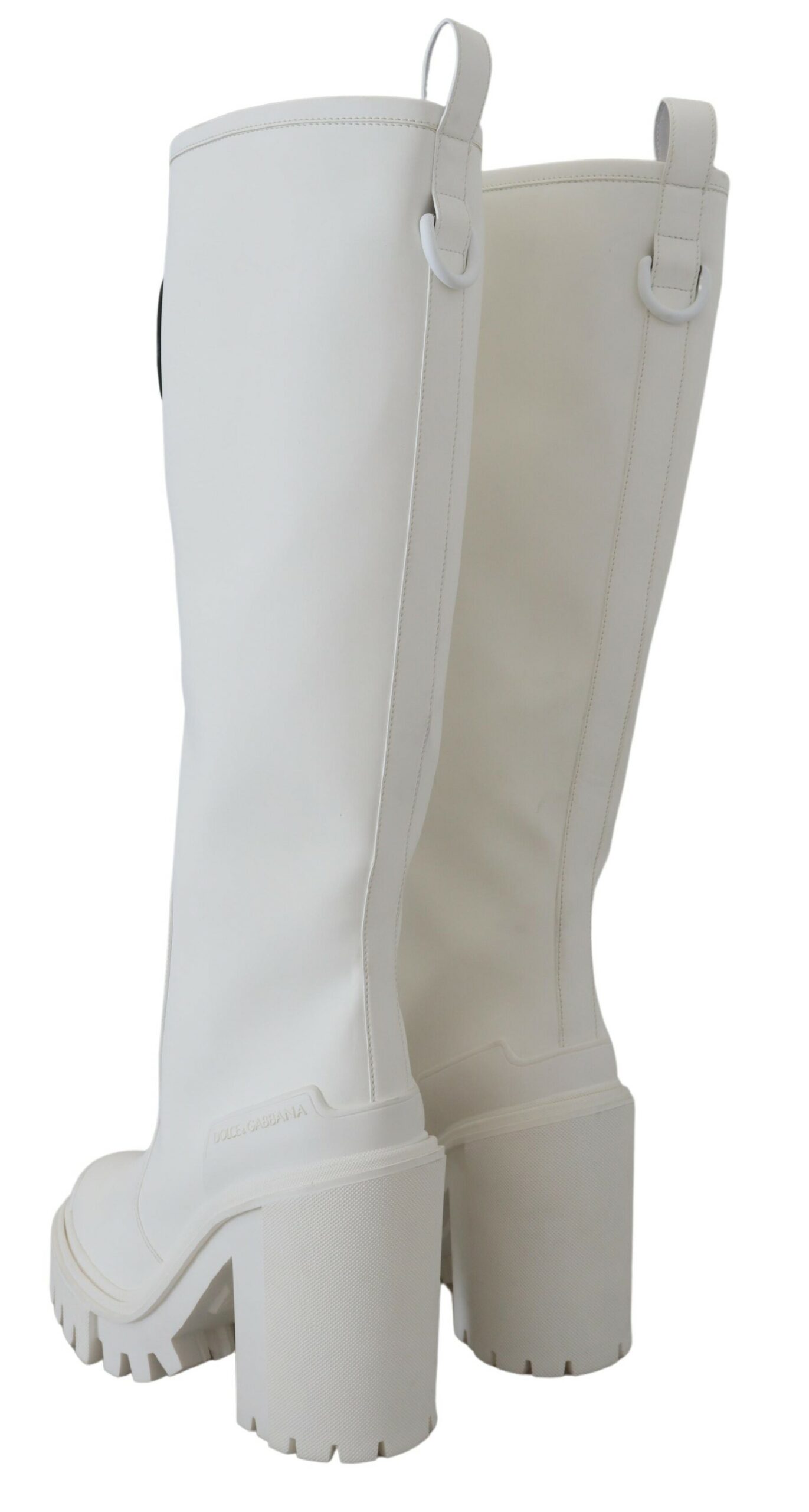 4204192.jpg Elegant White Leather Knee Boots - Image 4