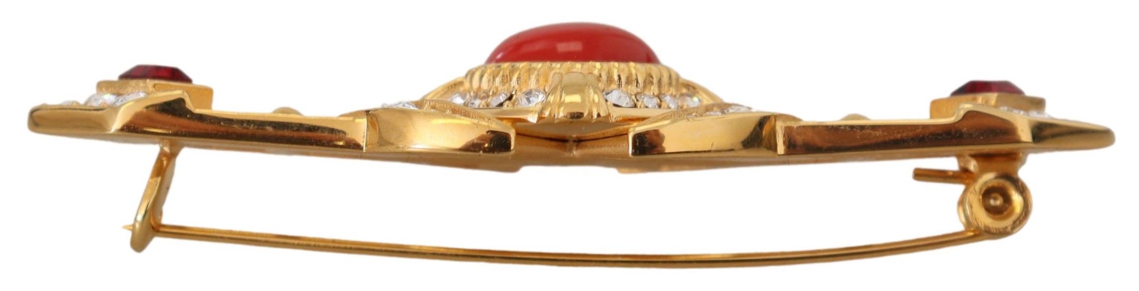 4216052.jpg Elegant Gold-Plated Brooch Pin - Image 6
