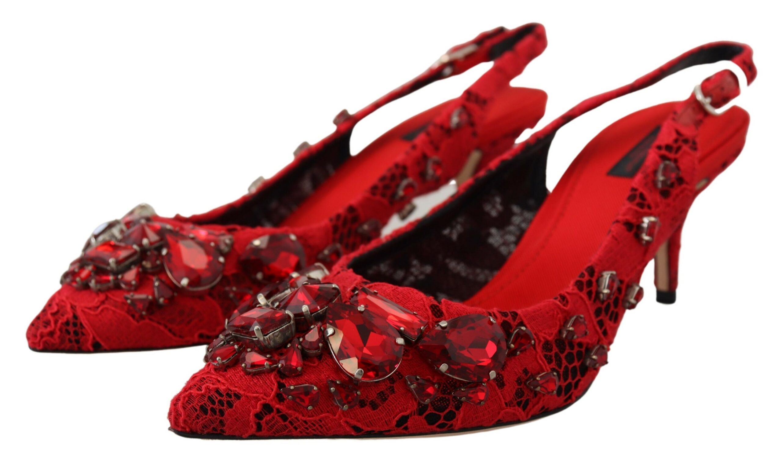 4226993.jpg Ruby Red Crystal Slingback Heels - Image 3
